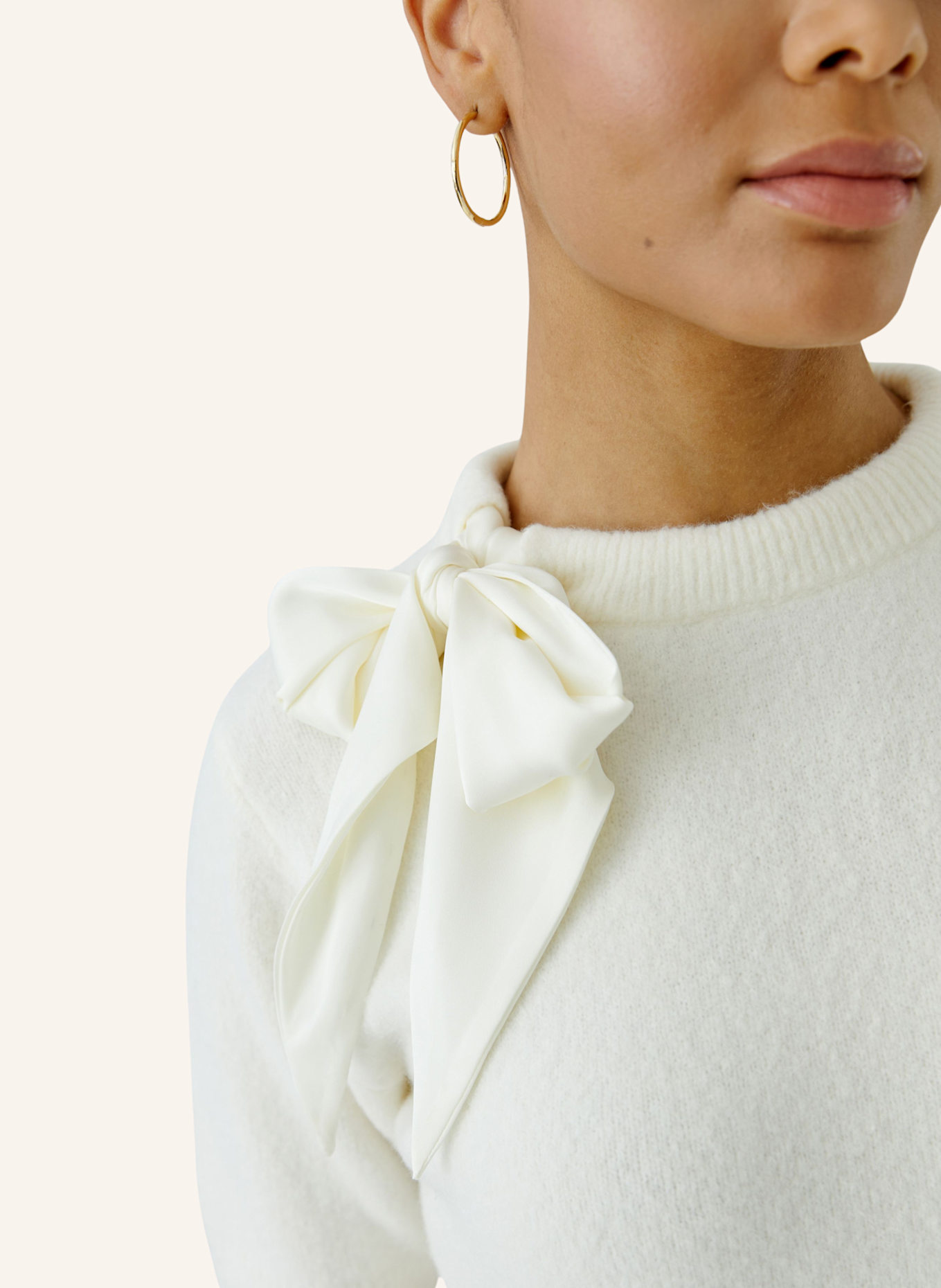 oui Pullover: WEISS
