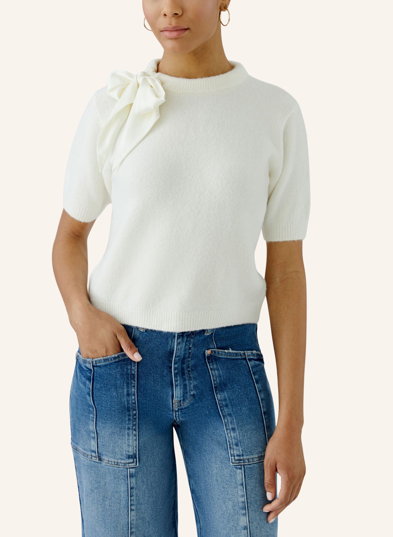 oui Pullover: WEISS
