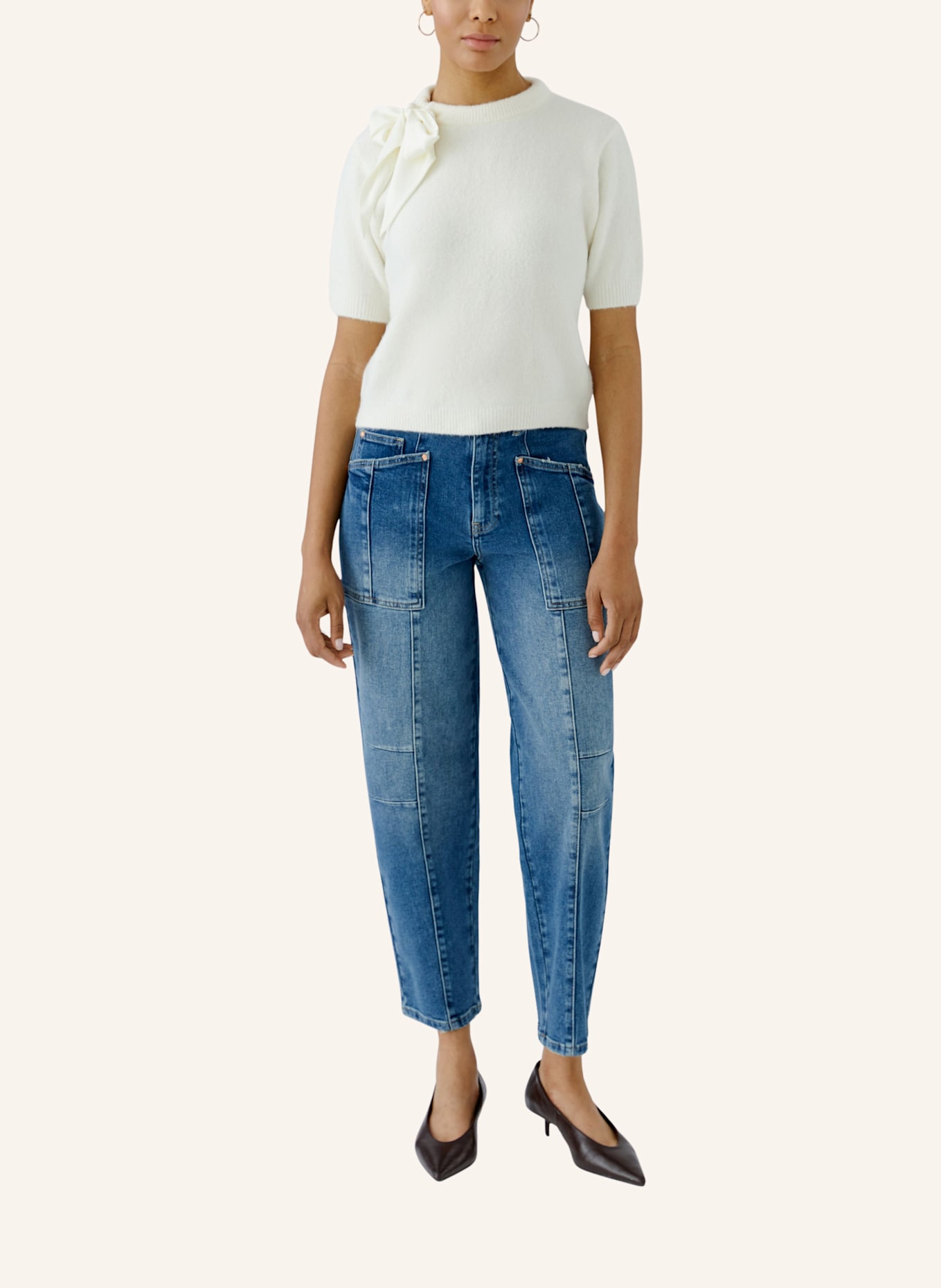 oui Pullover: WEISS