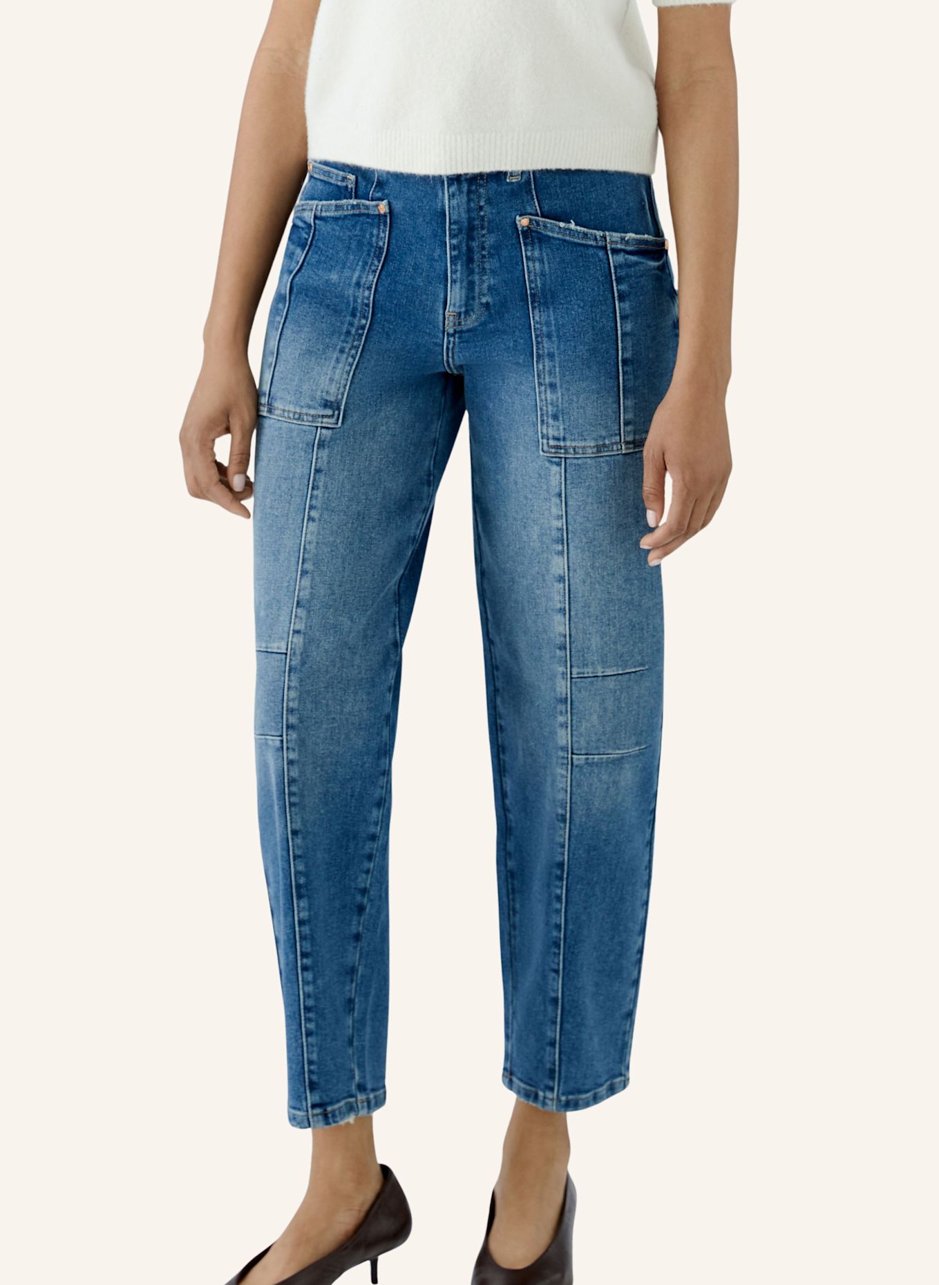 oui Jeans: BLAU