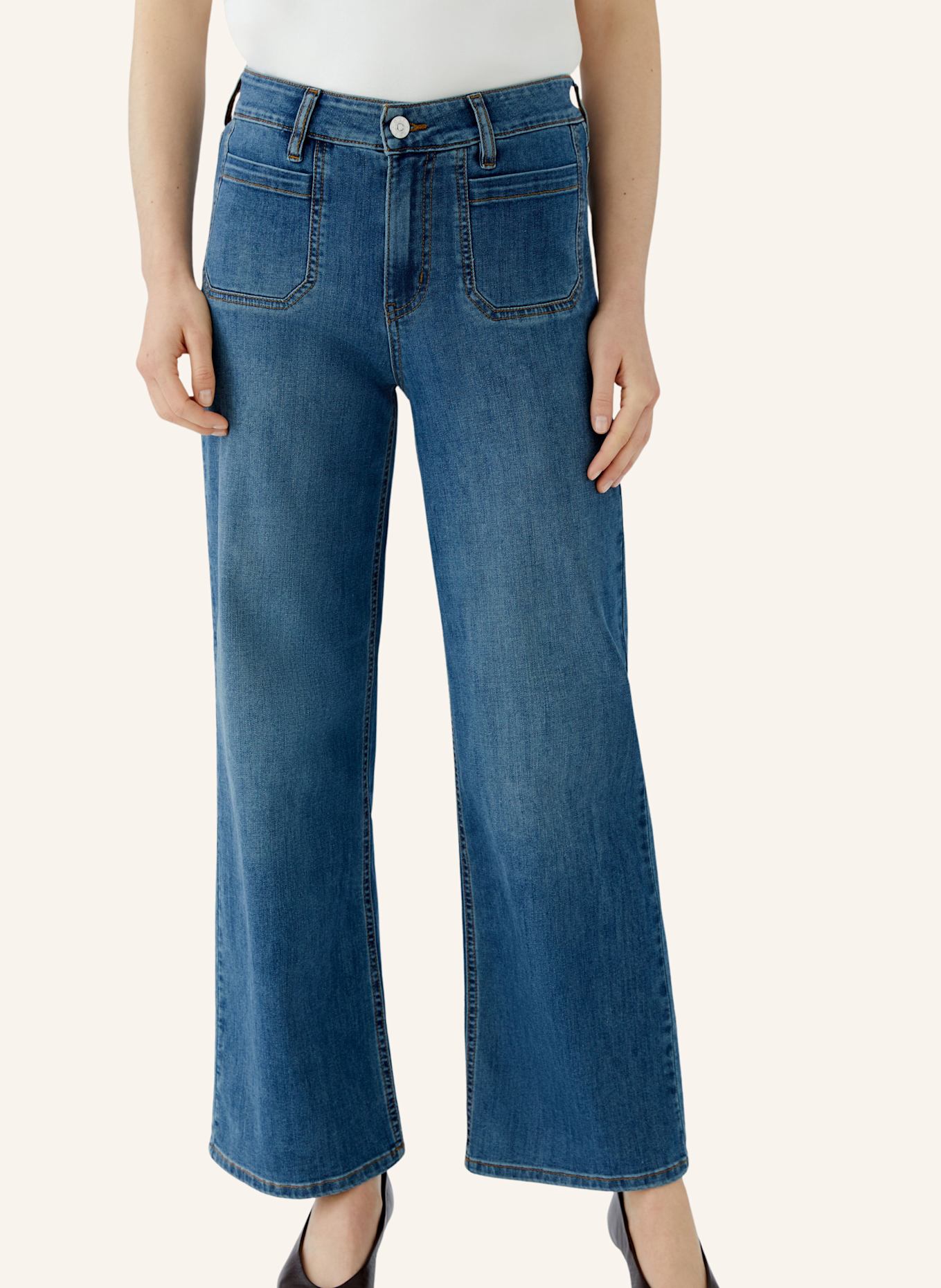 oui Jeans: BLAU