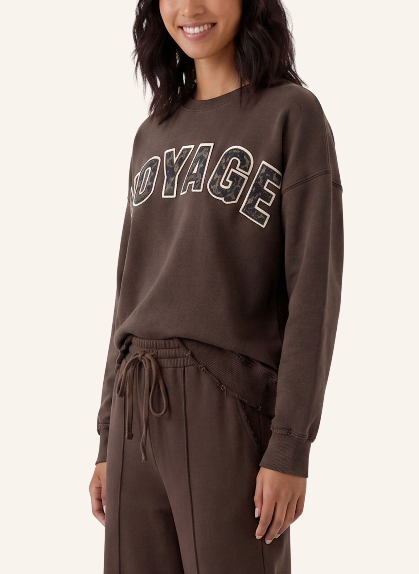 oui Sweatshirt: BRAUN