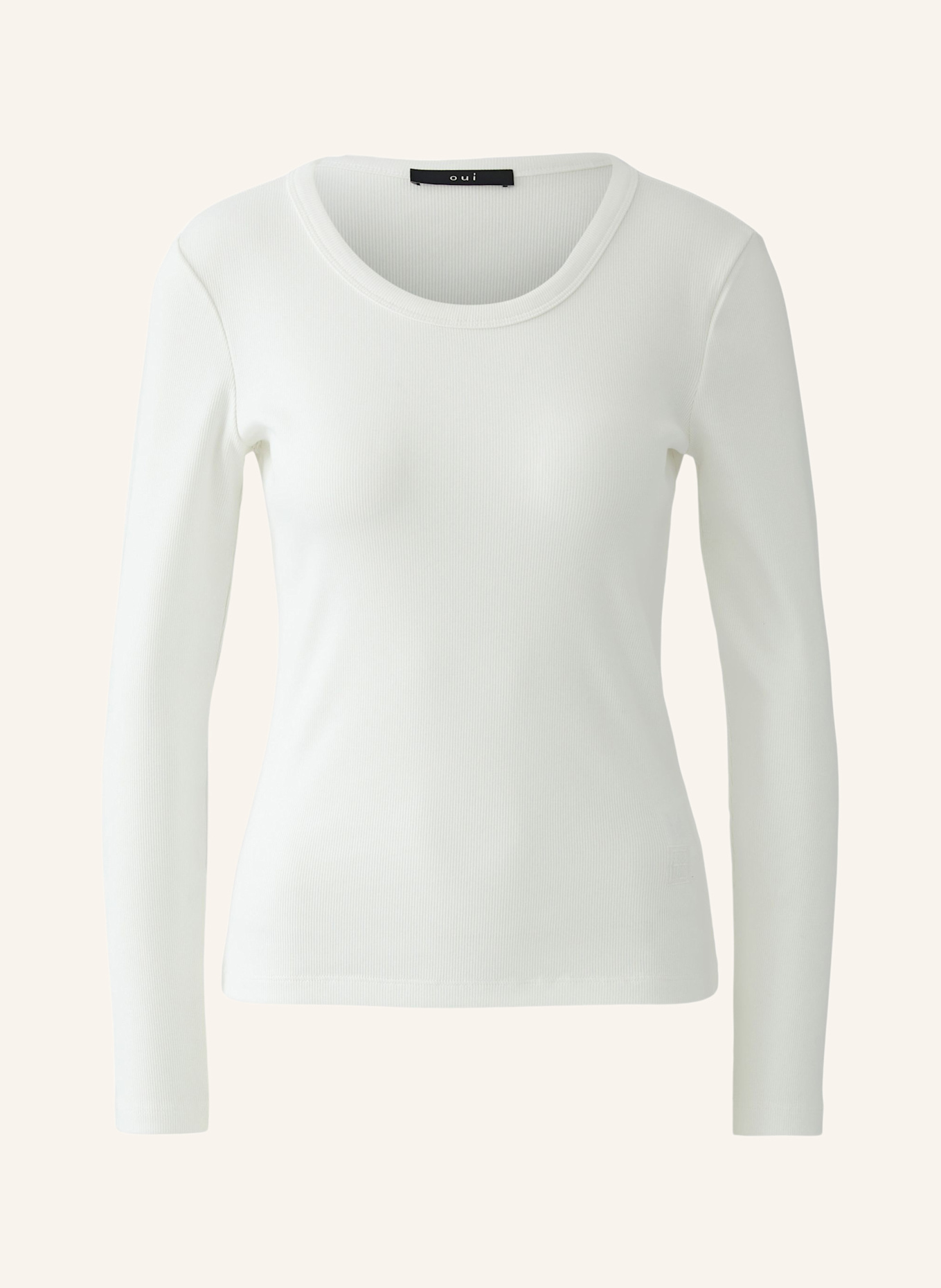 oui Longsleeve: WEISS