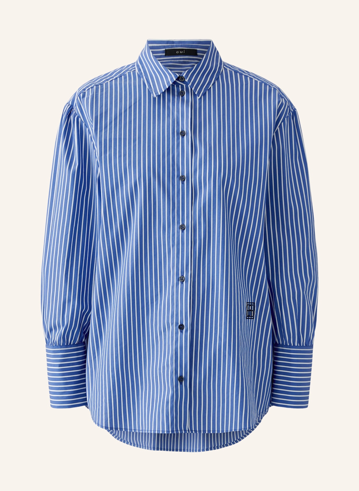 oui Bluse: BLAU