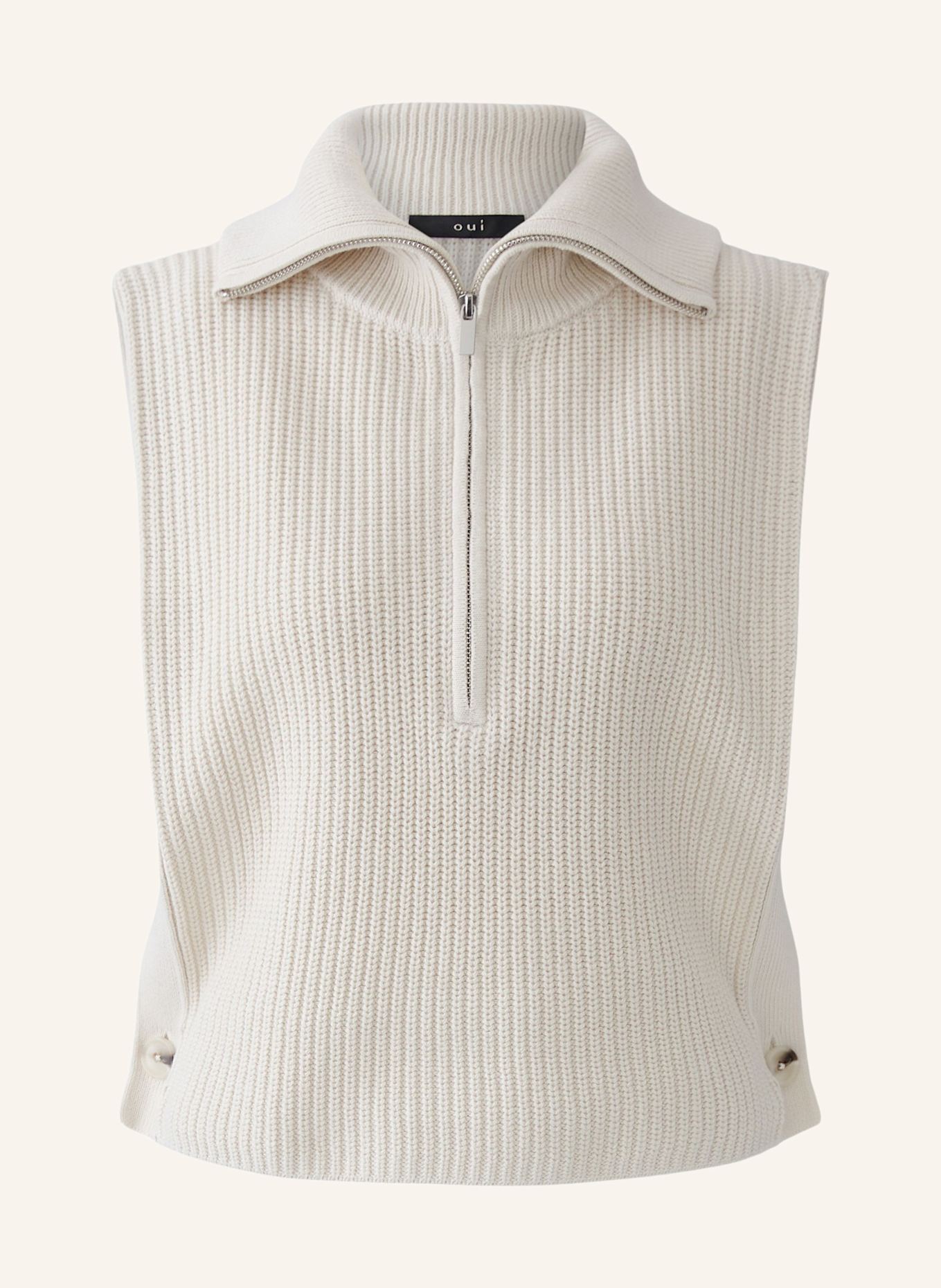 oui Pullover: BEIGE