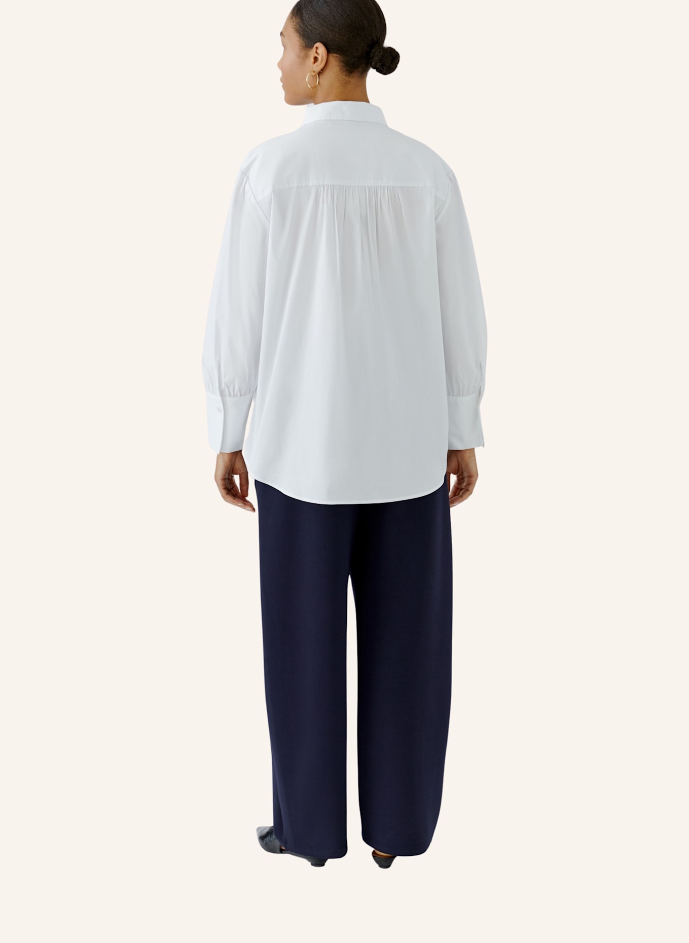 oui Bluse: ECRU