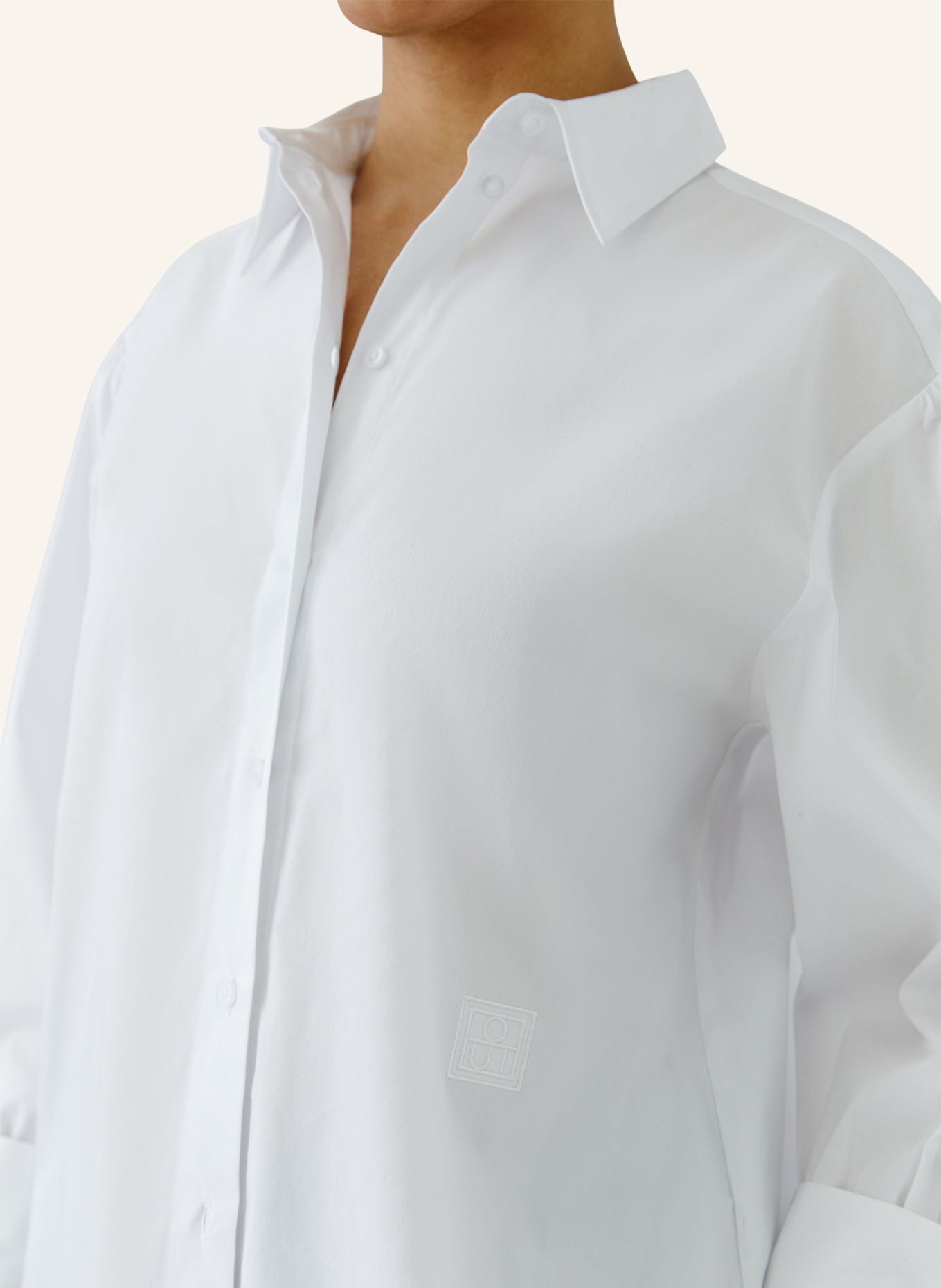 oui Bluse: ECRU