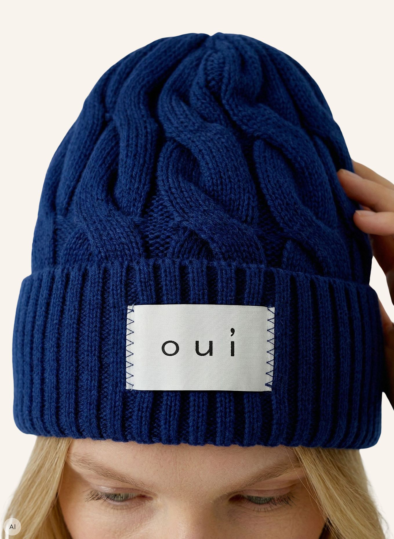 oui Oui Mütze: BLAU