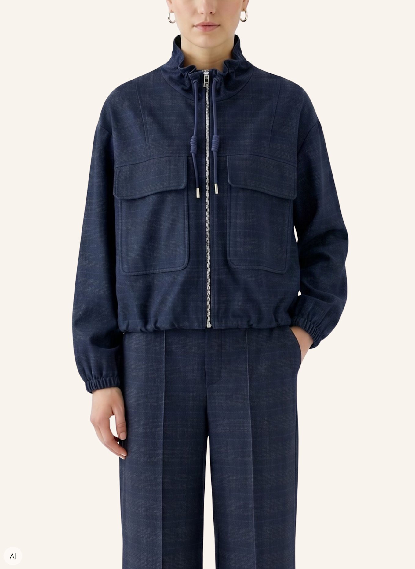 oui Jacke: BLAU