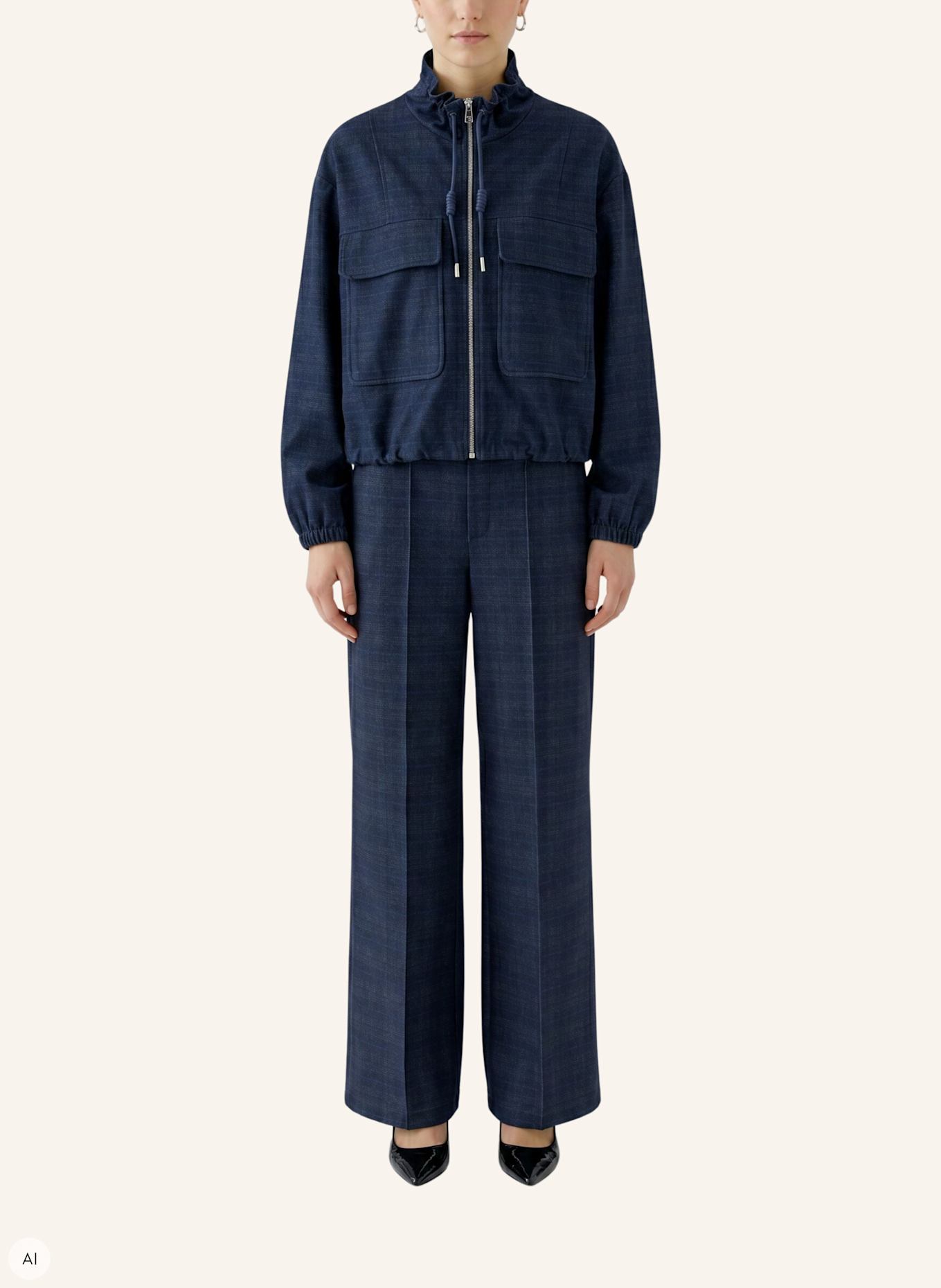 oui Jacke: BLAU