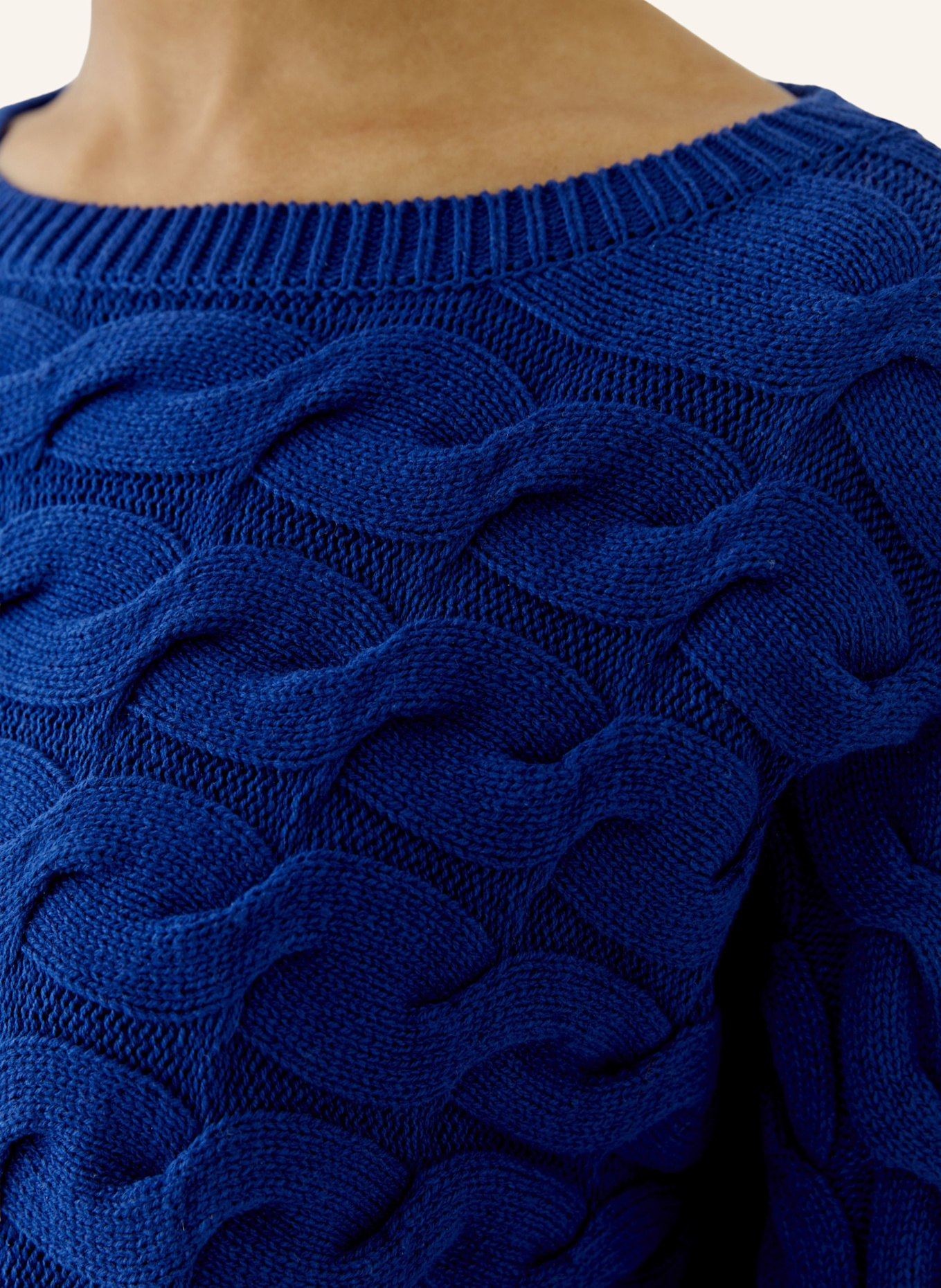 oui Pullover SIRAH: BLAU