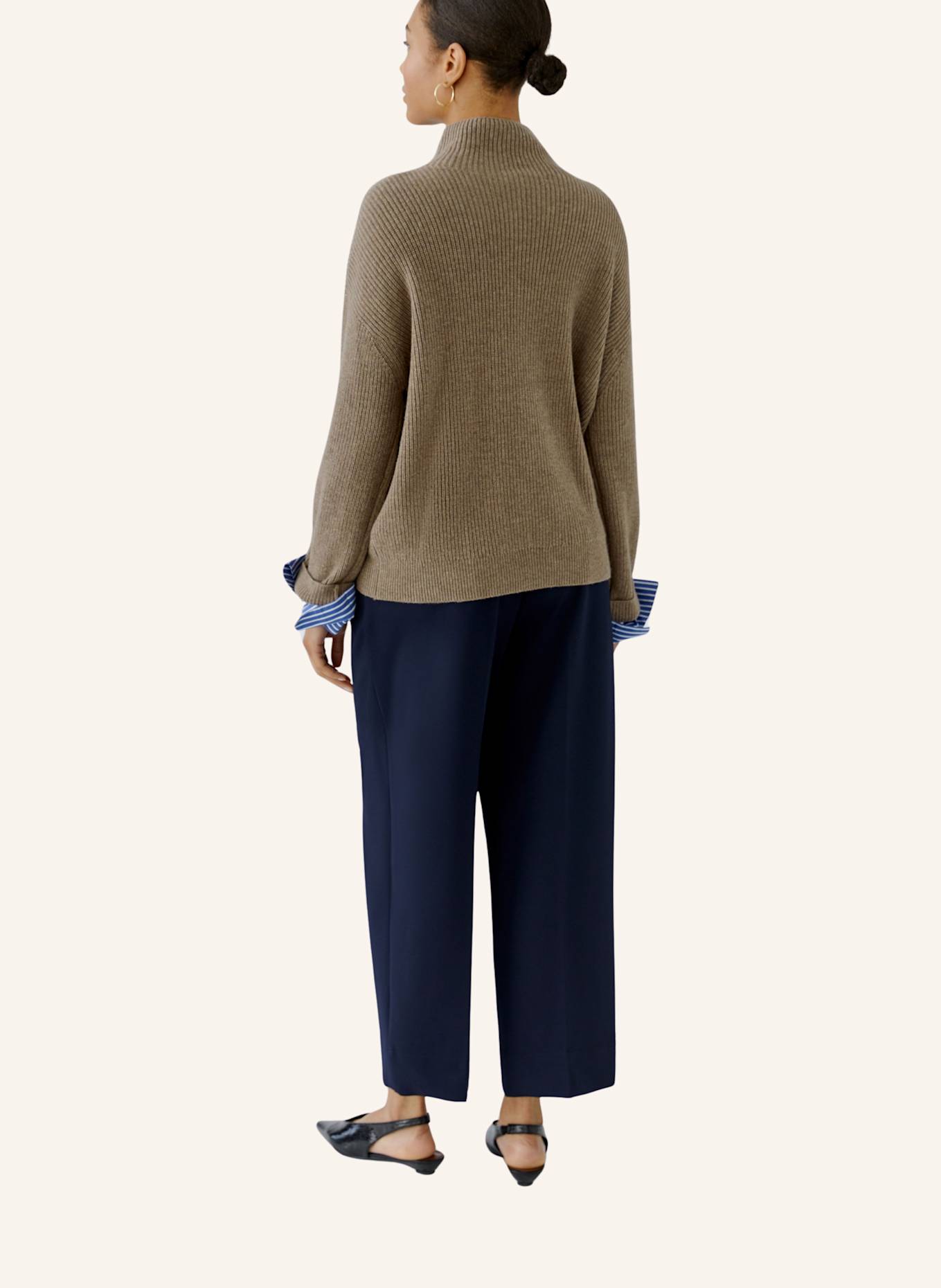 oui Pullover: BRAUN