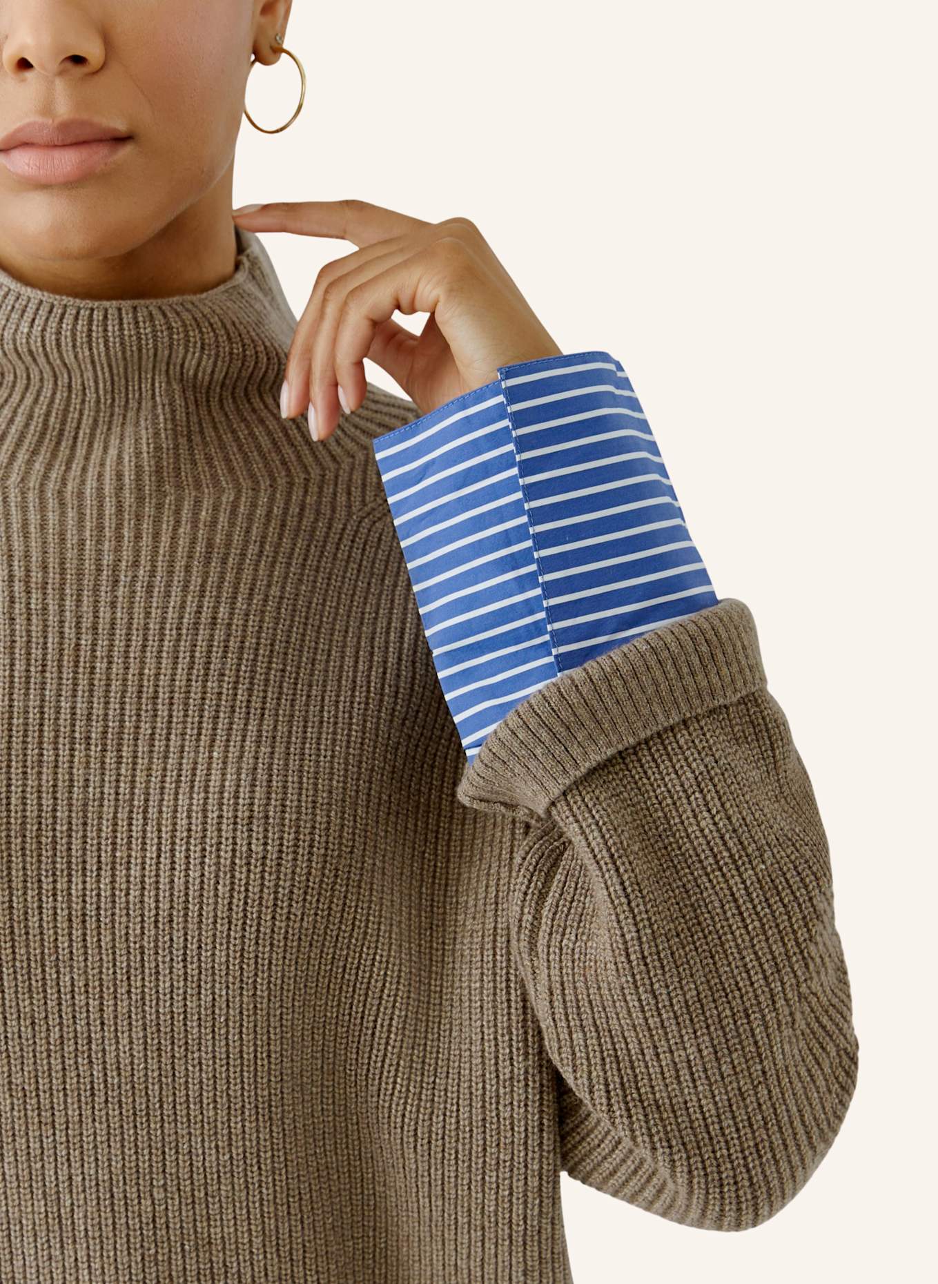 oui Pullover: BRAUN