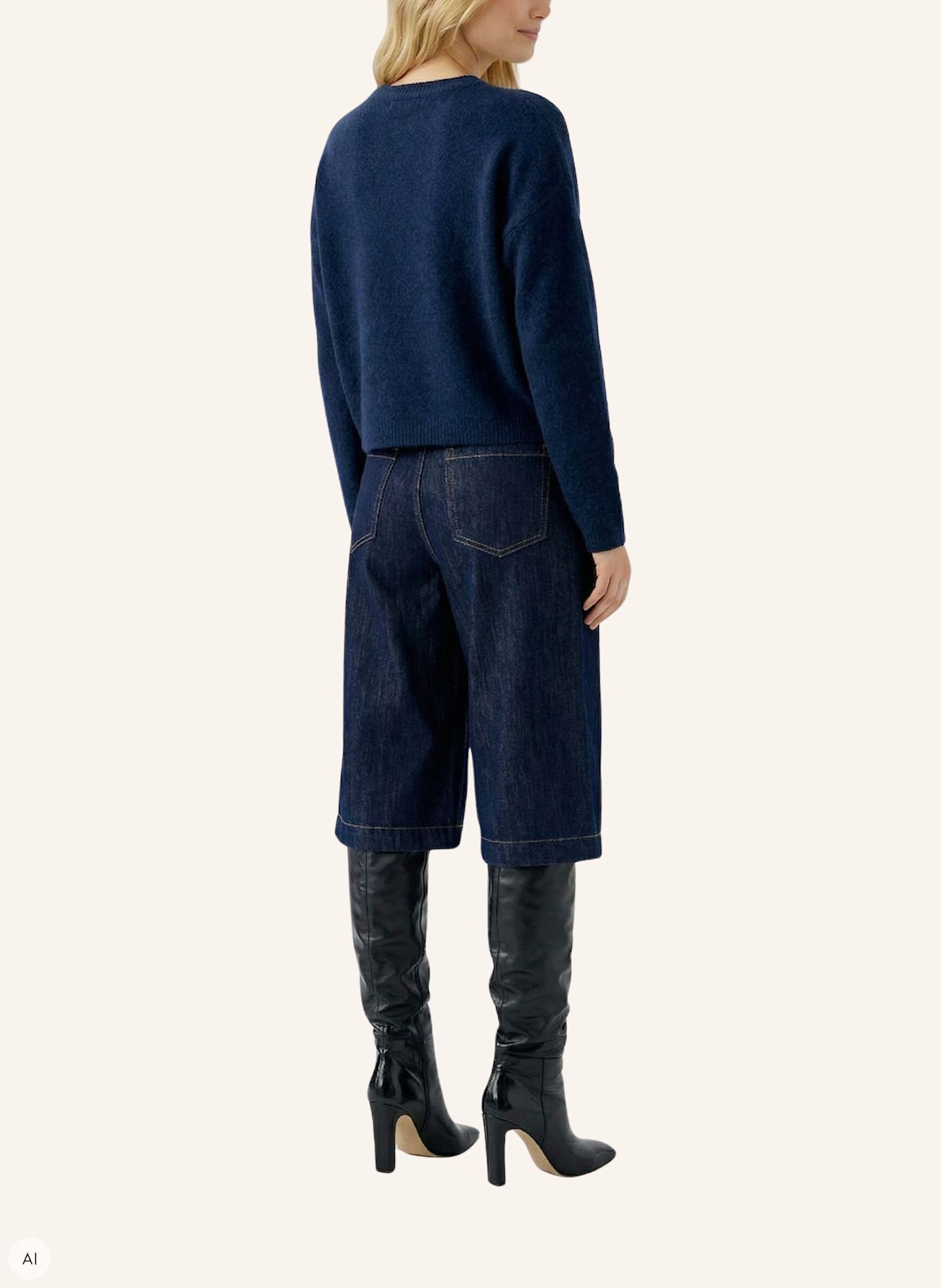 oui Pullover NILA: BLAU