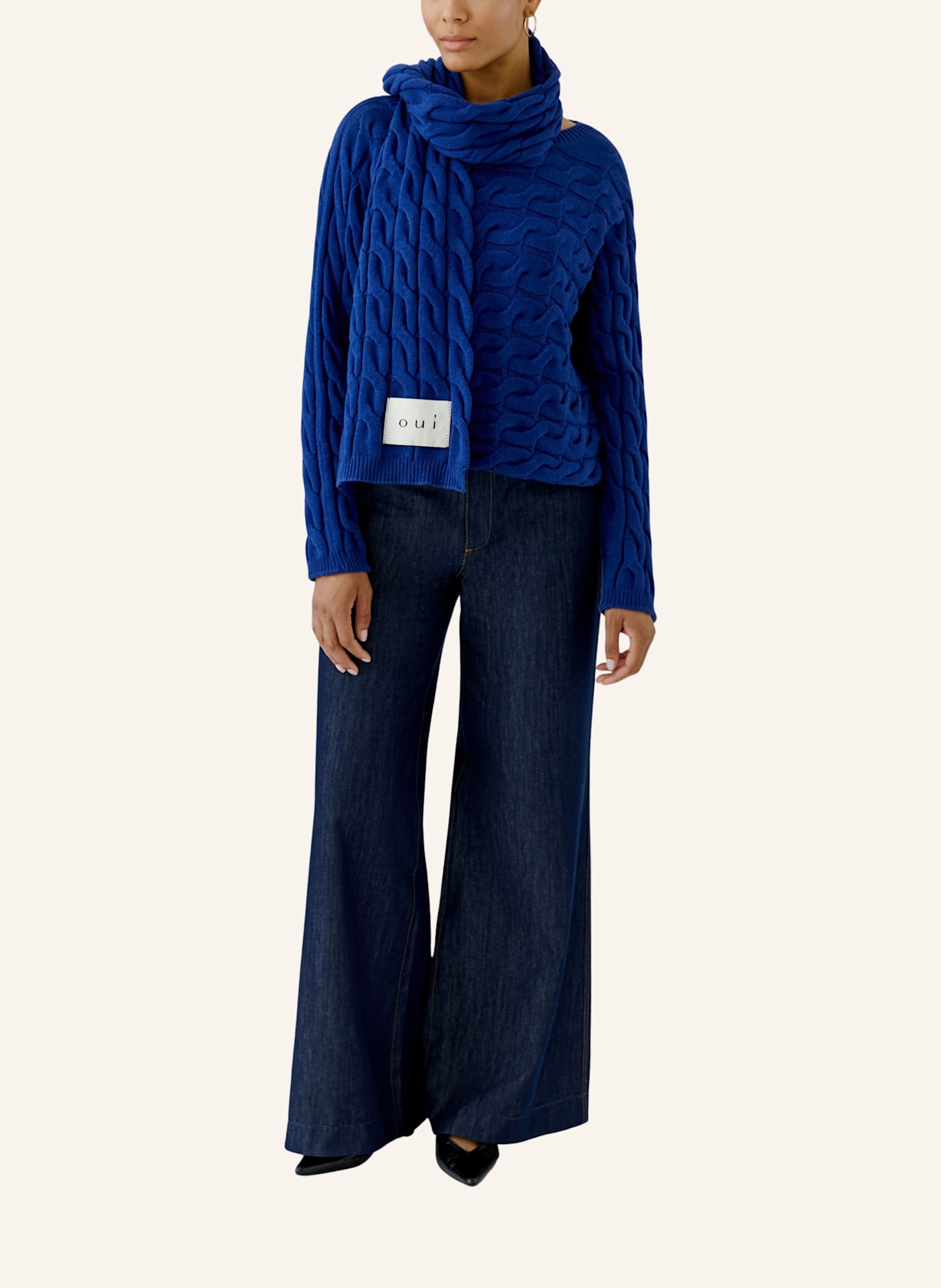 oui Oui Schal: BLAU