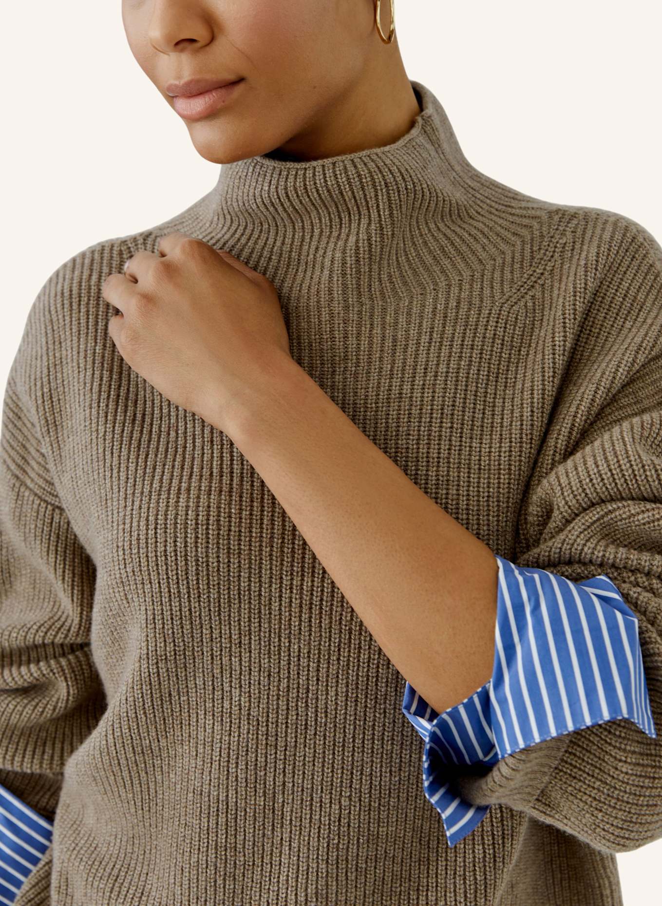 oui Pullover: BRAUN