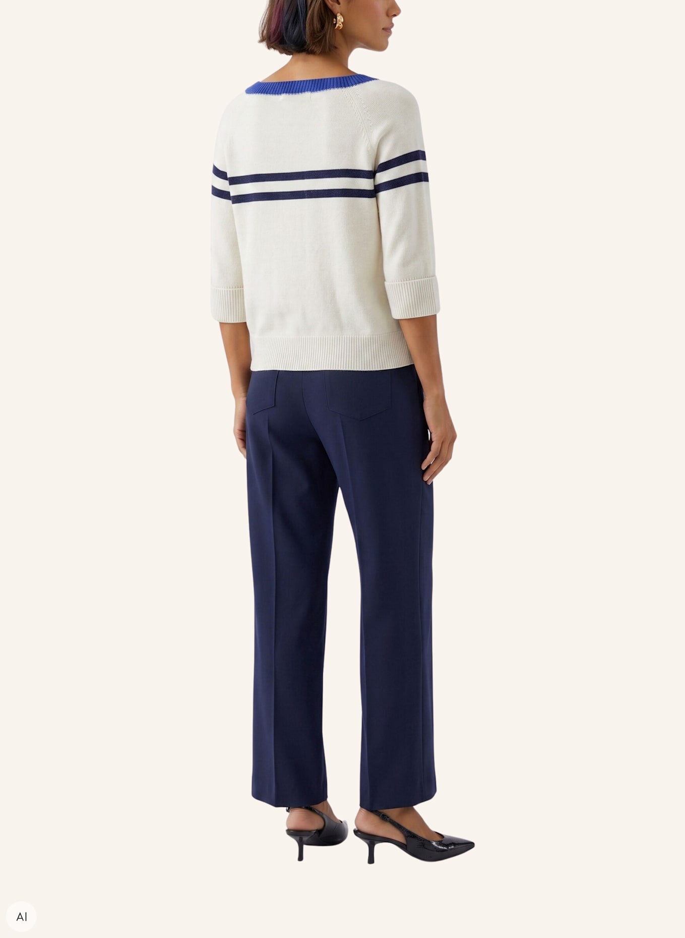 oui Pullover: WEISS
