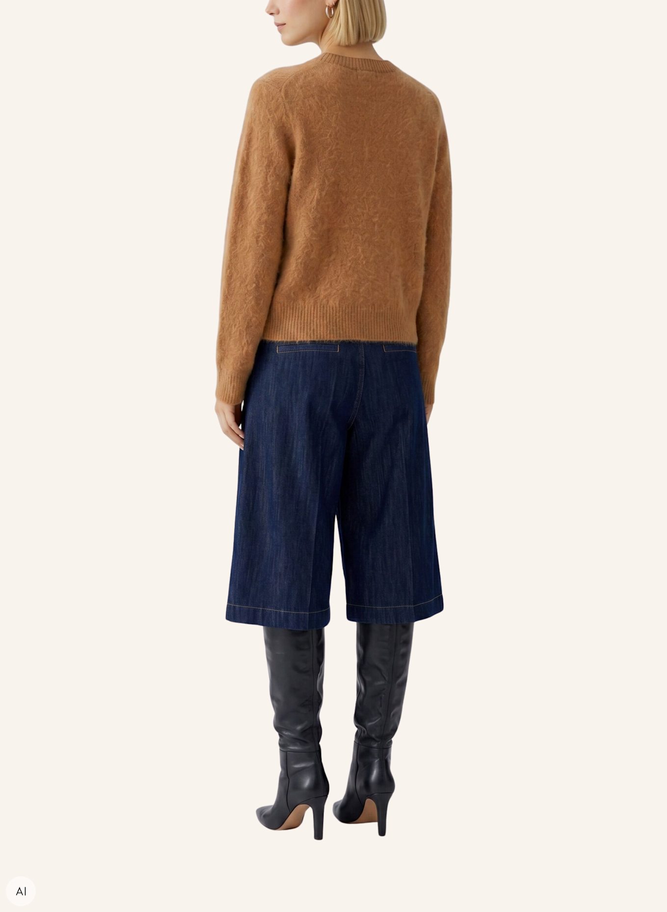 oui Pullover: BRAUN