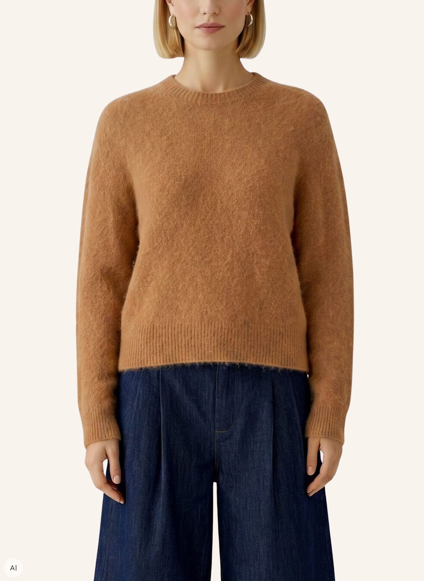oui Pullover: BRAUN
