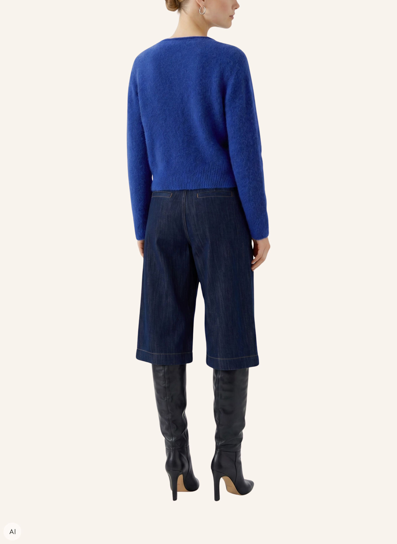 oui Strickjacke: BLAU