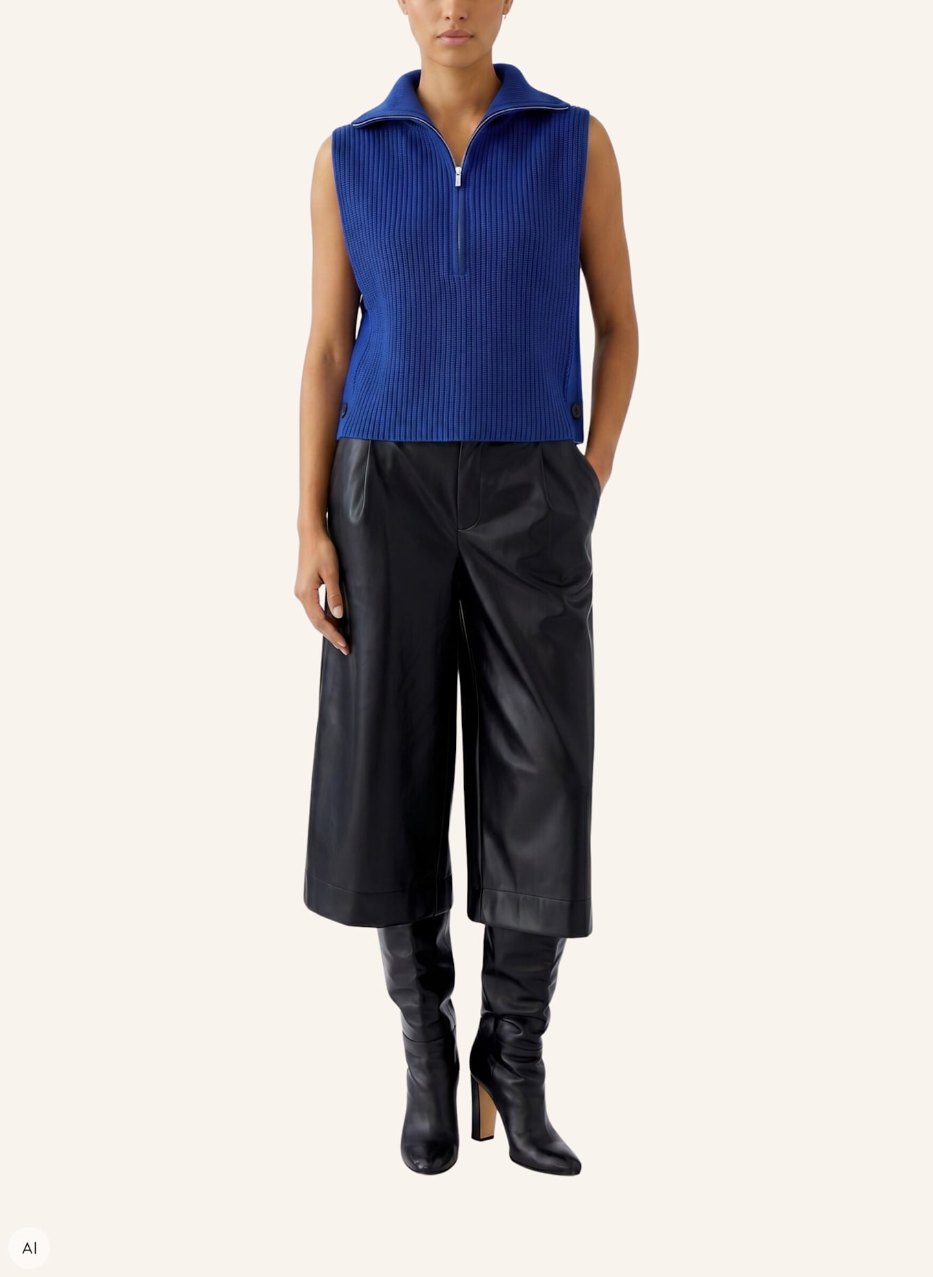oui Pullover: BLAU