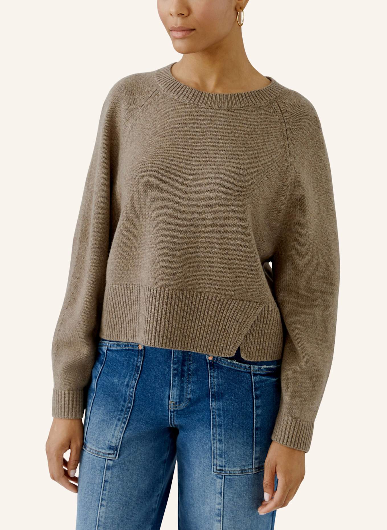 oui Pullover: BRAUN