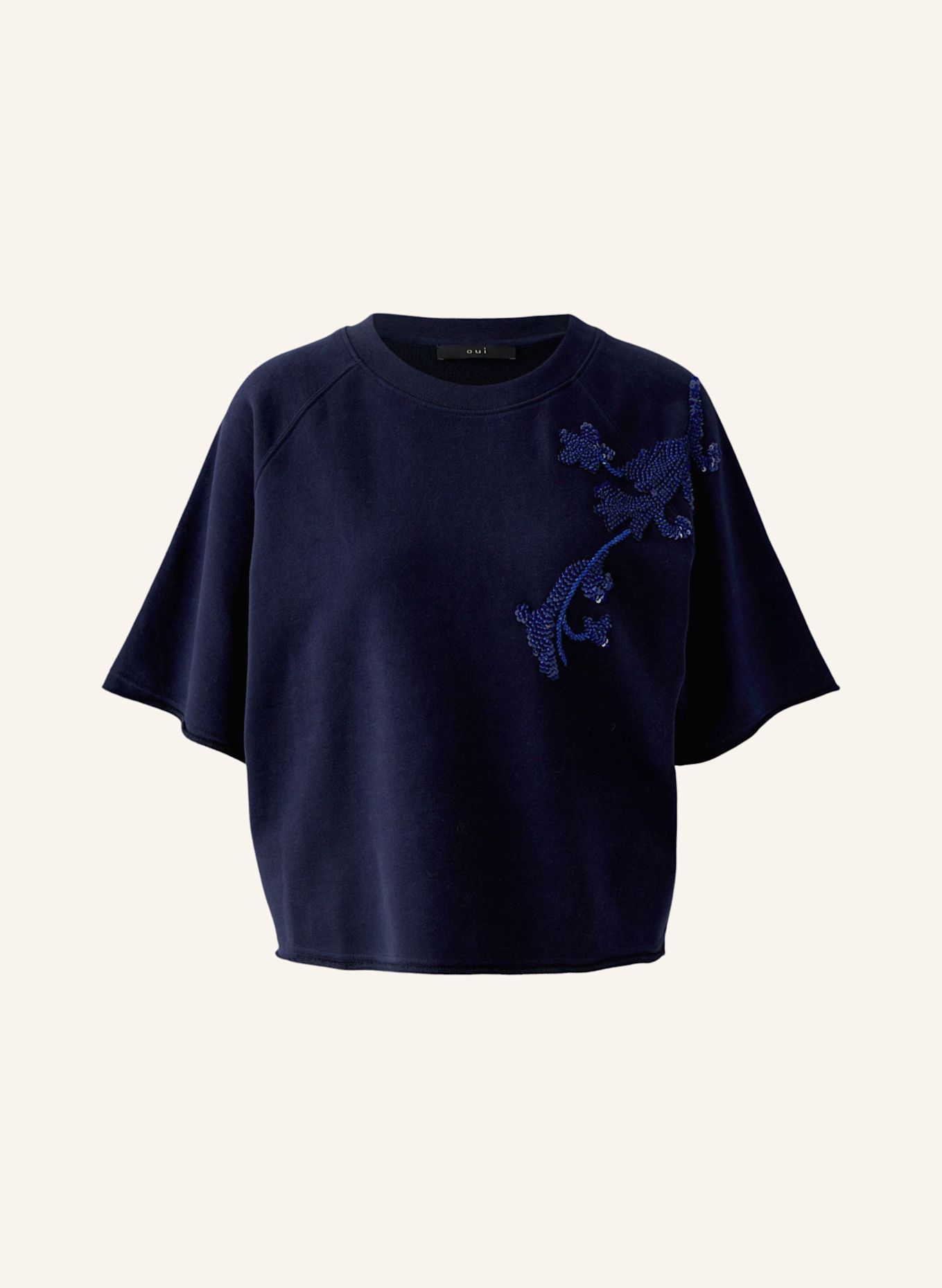 oui Sweatshirt: BLUE