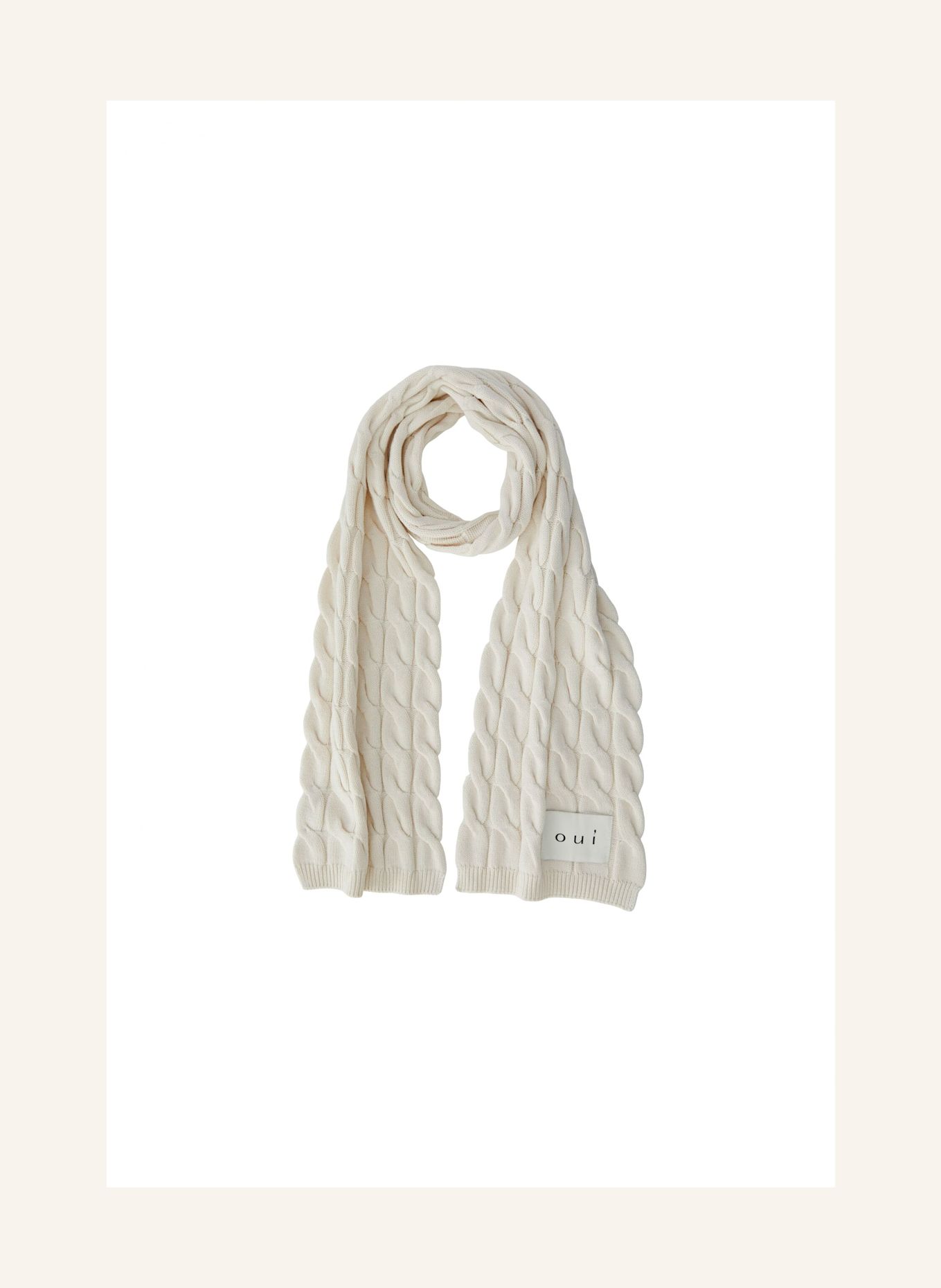 Oui Oui-sjaal: BEIGE