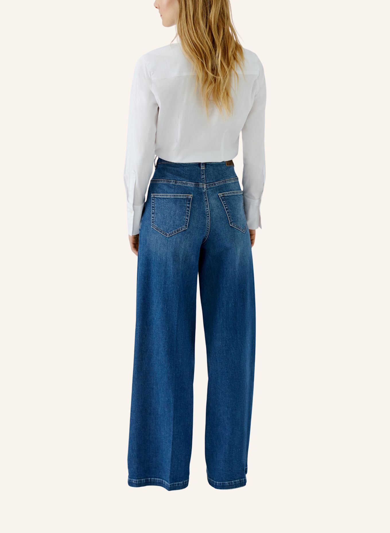 Oui Jeans: BLAUW