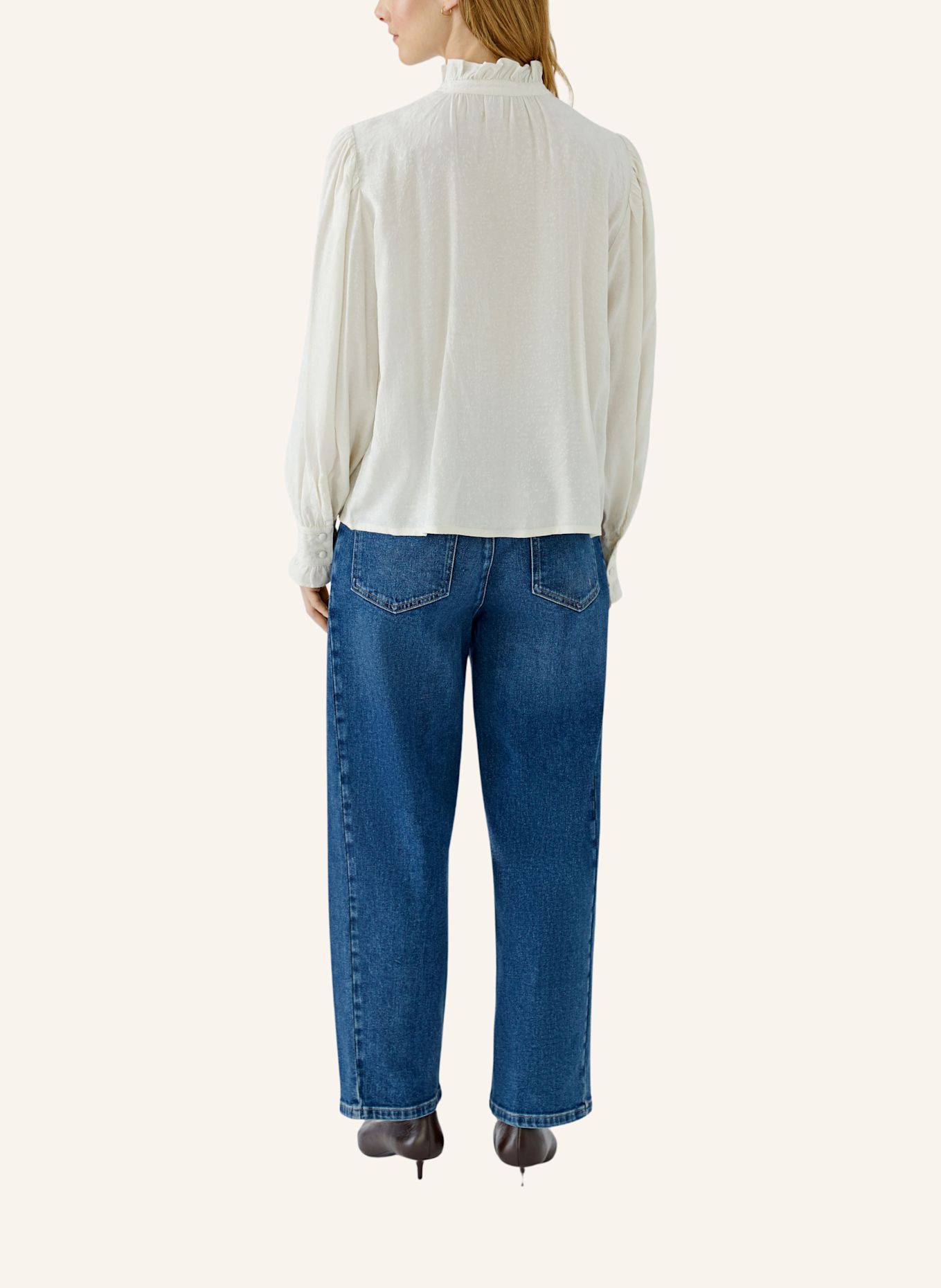 oui Bluse: WEISS