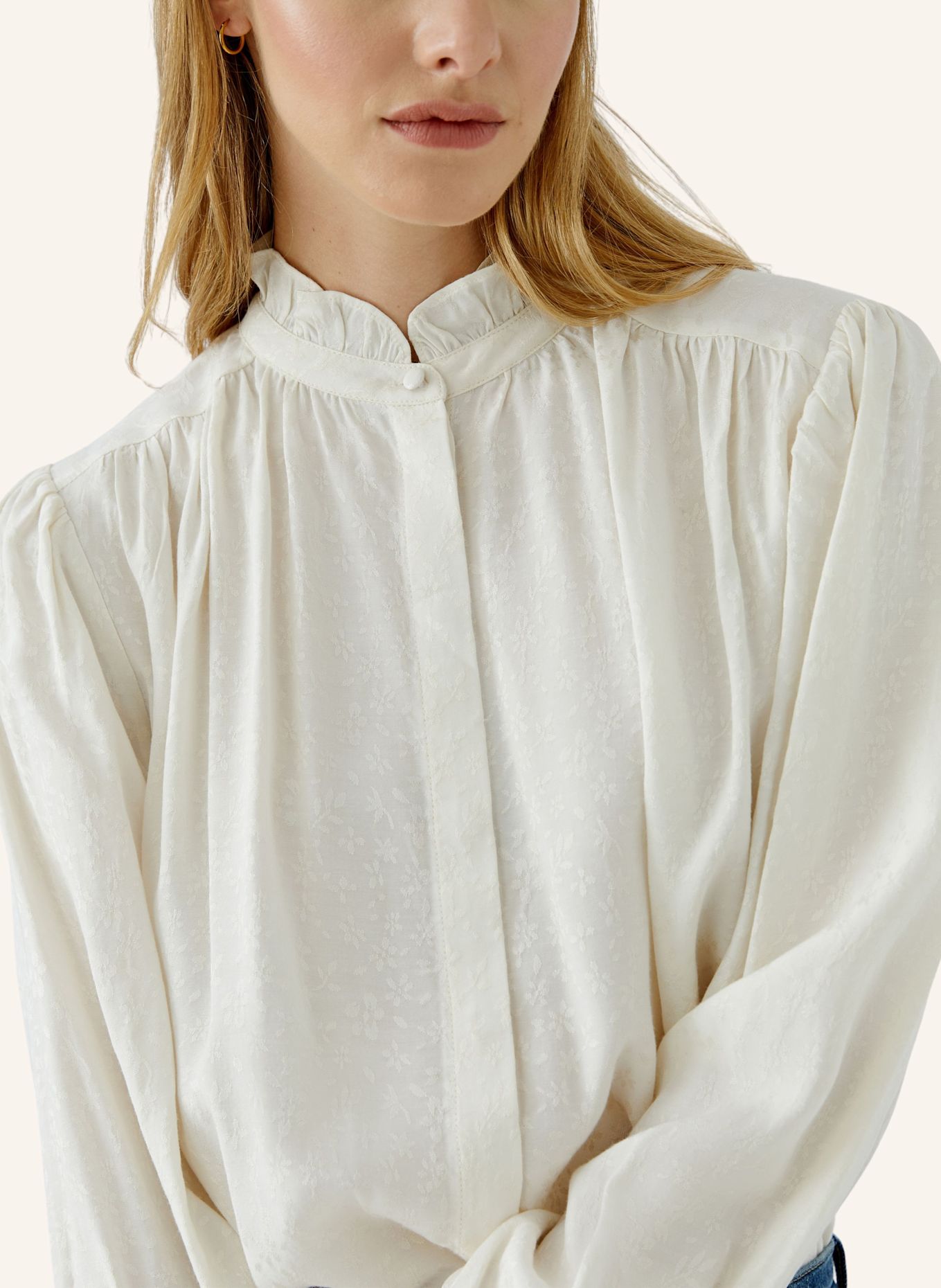 oui Bluse: WEISS