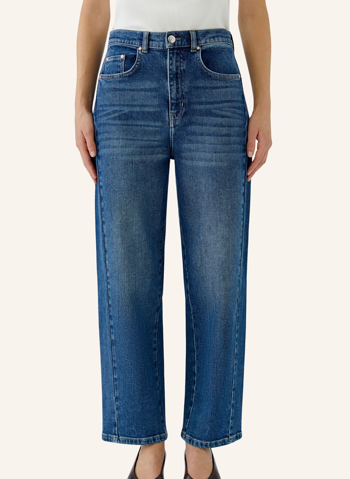 oui Jeans: BLAUW