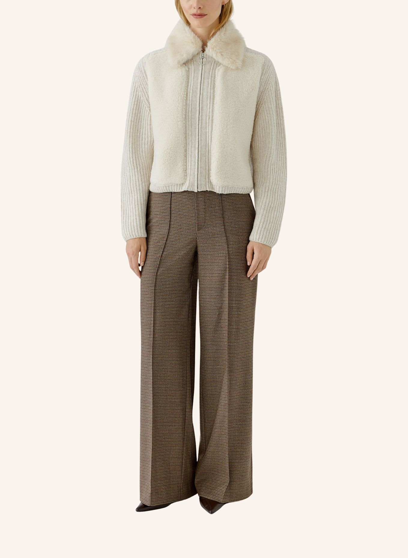 oui Vest: BEIGE