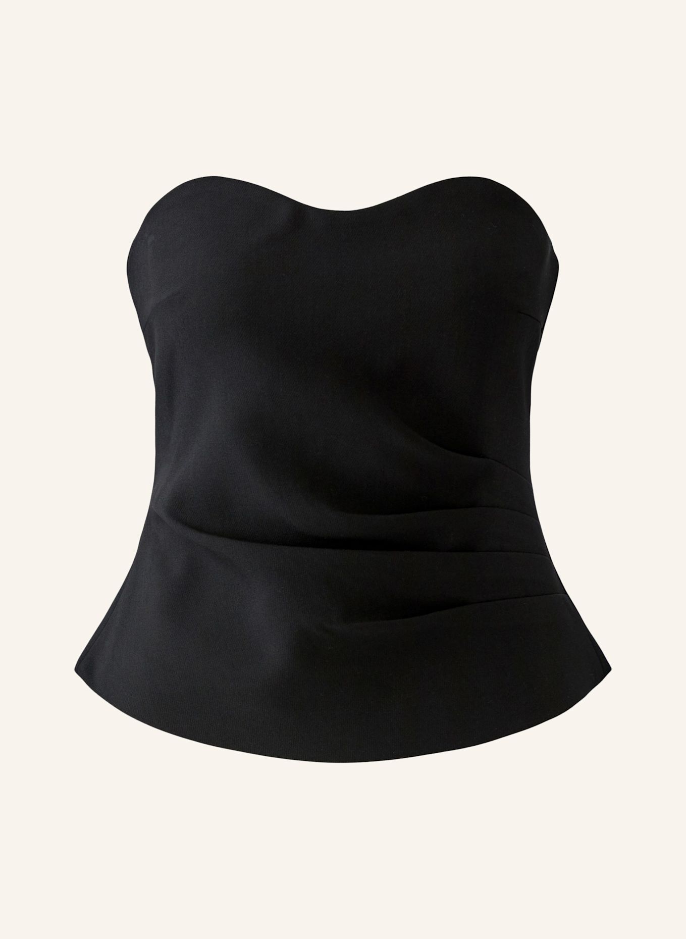 Oui Blouse: ZWART