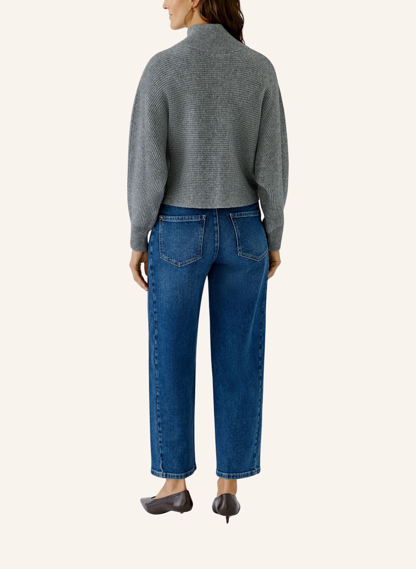 oui Pullover: GRAU