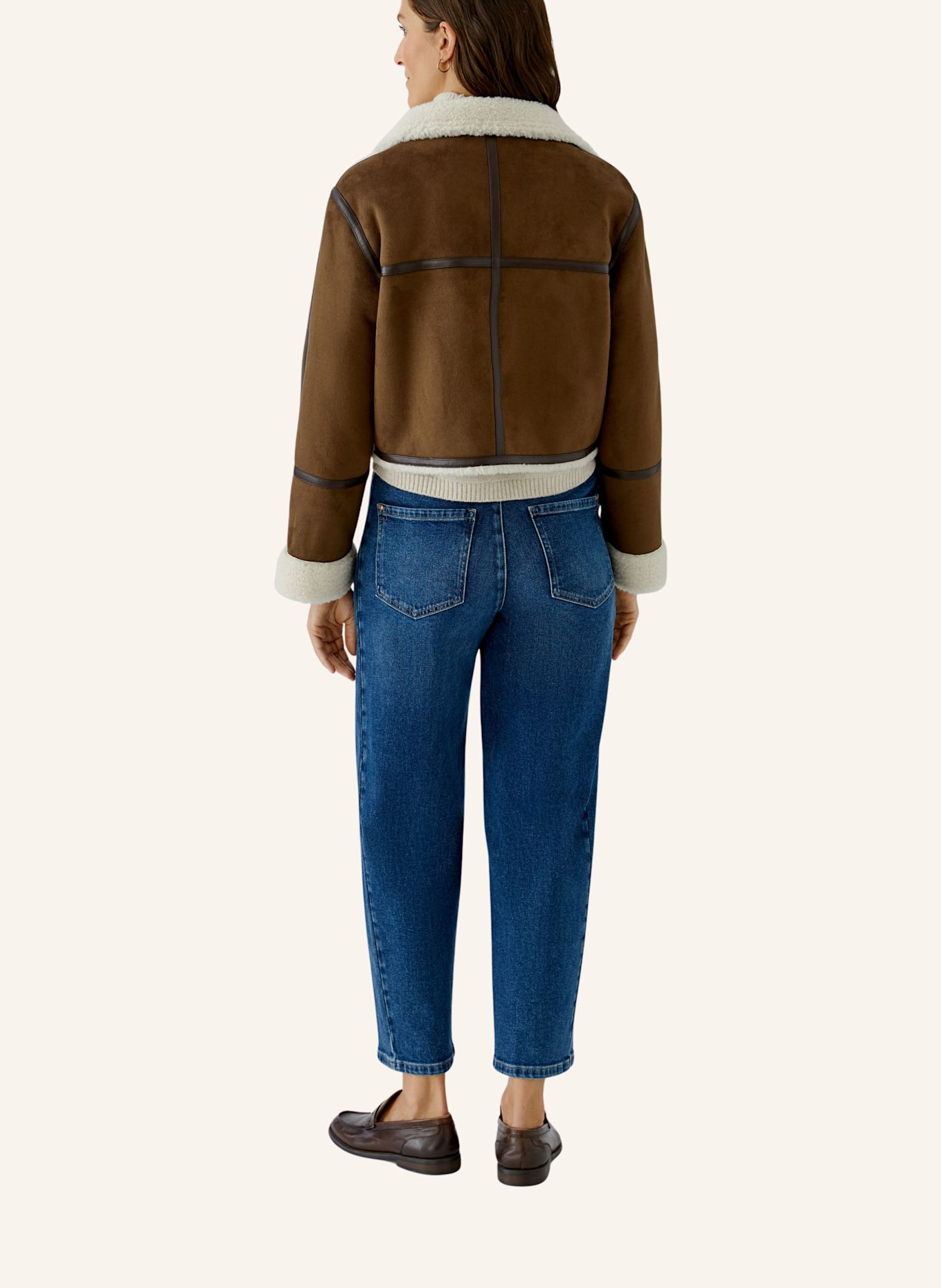 oui Jacke: BRAUN