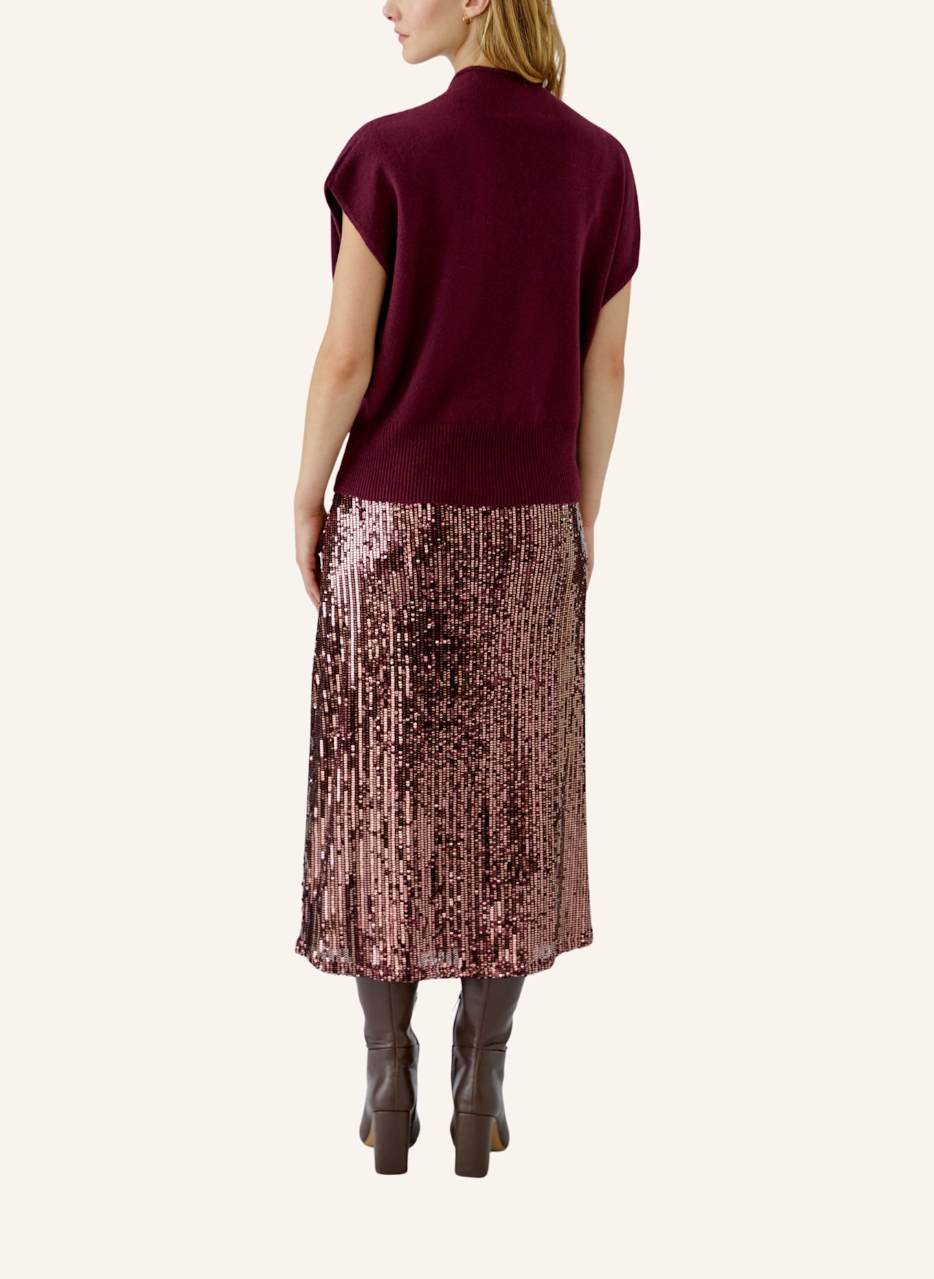 oui Pullover: ROT