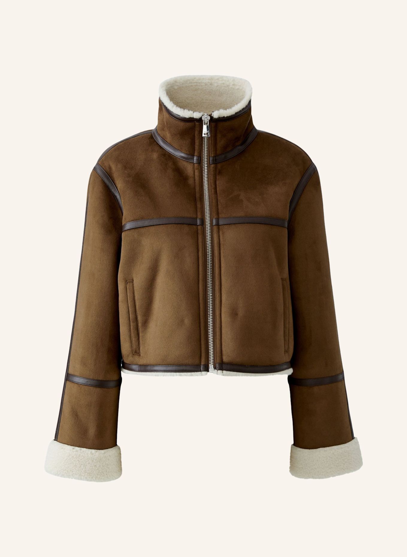 oui Jacke: BRAUN