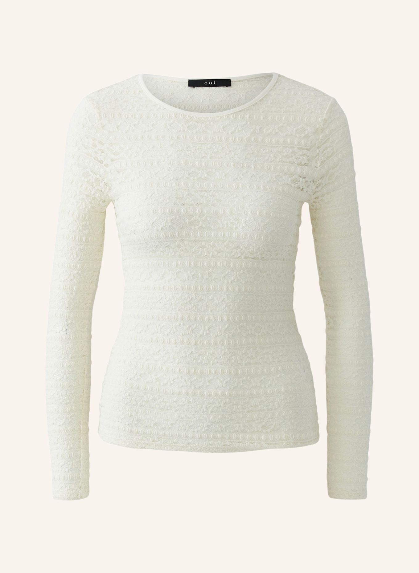 oui Longsleeve: WEISS