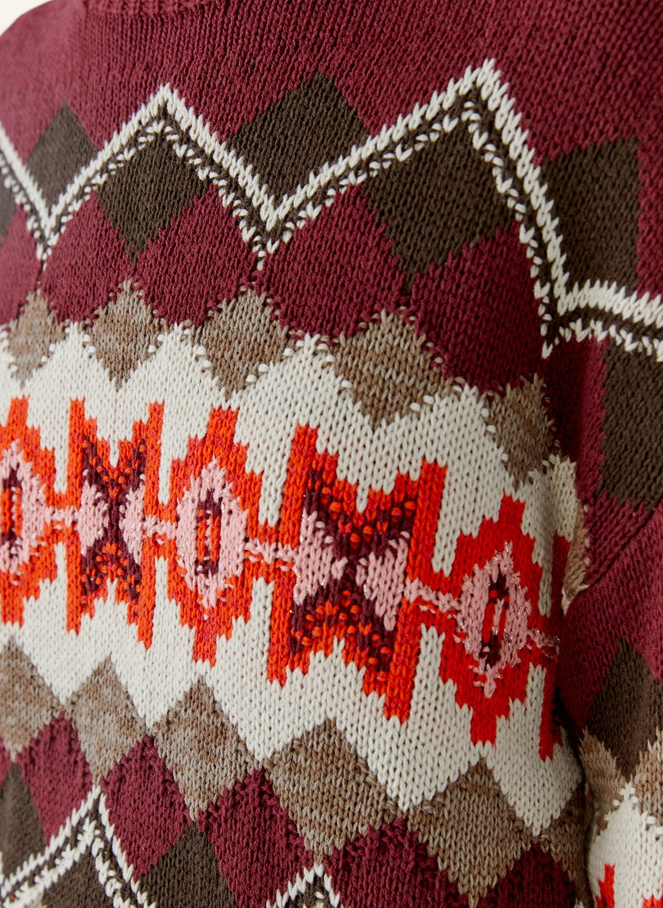 oui Pullover: ROT