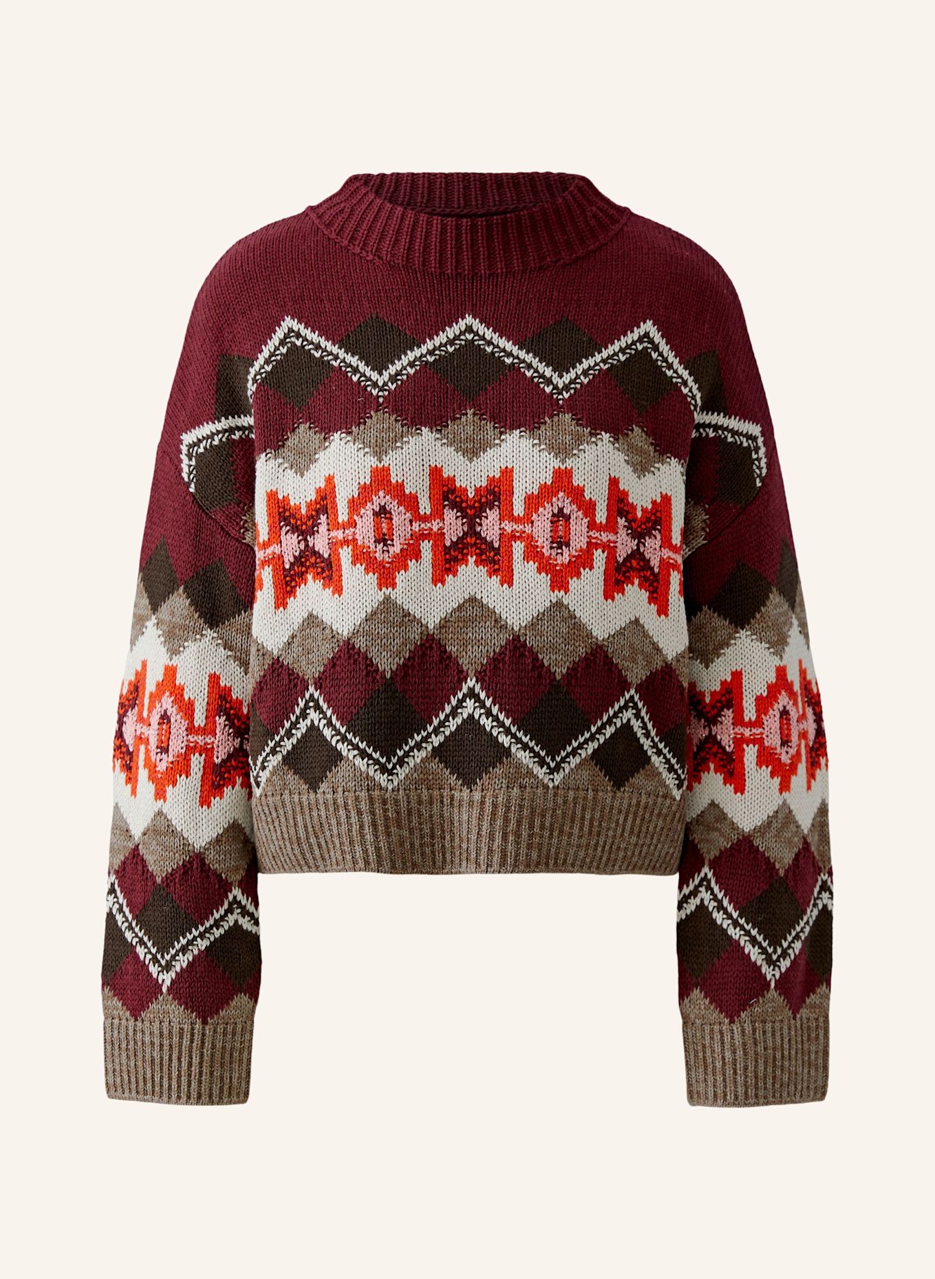 oui Pullover: ROT