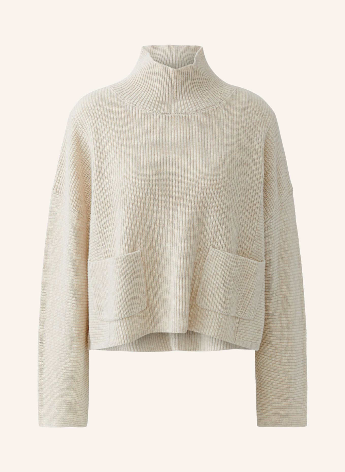 oui Pullover: BEIGE