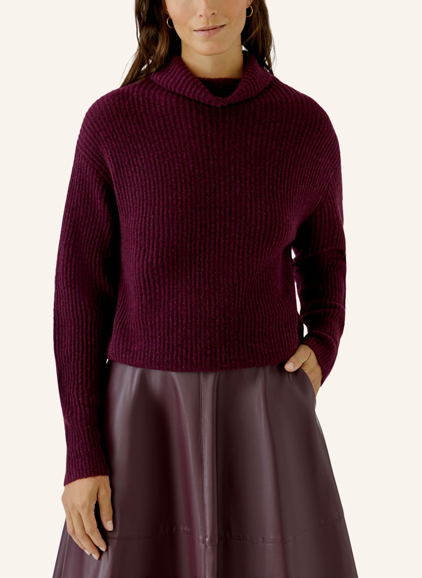 oui Pullover: ROT