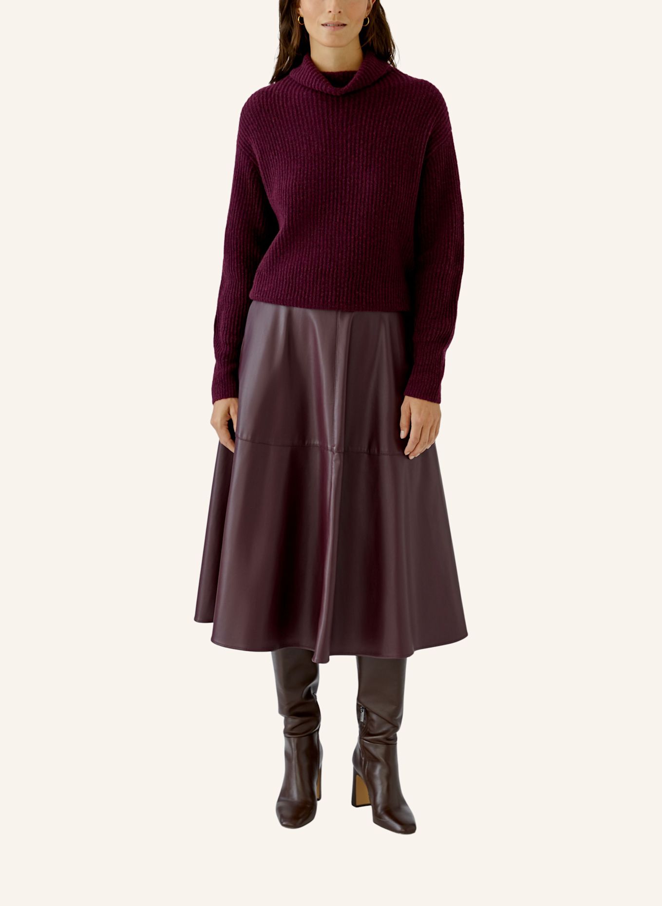 oui Pullover: ROT