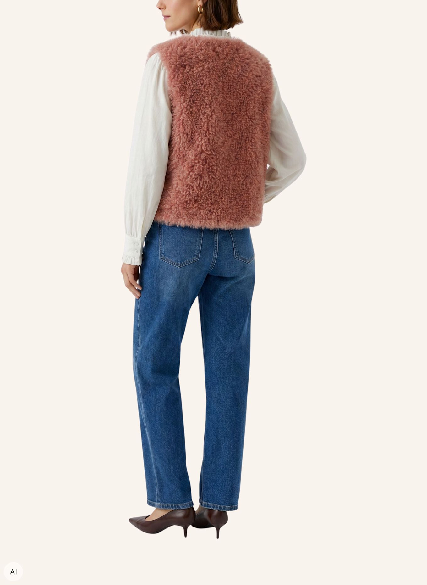 Oui Bodywarmer: ROZE