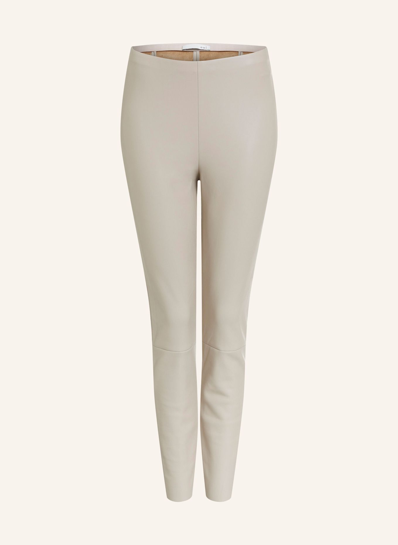 Oui Legging CHASEY: BEIGE
