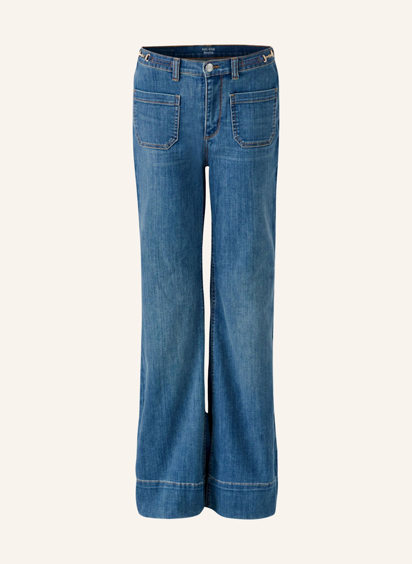 Oui Jeans: BLAUW