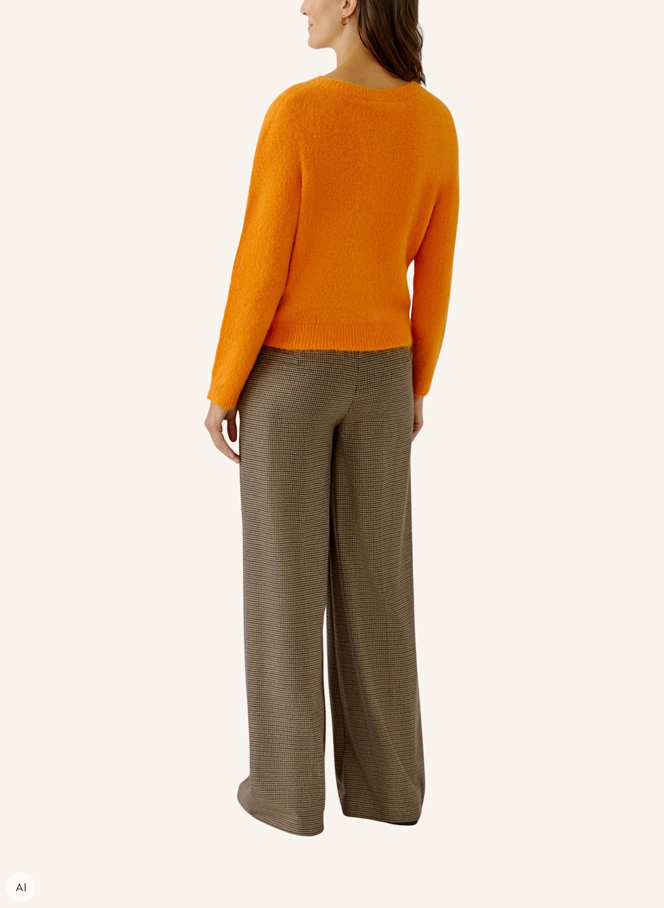 Oui Pullover: ORANGE