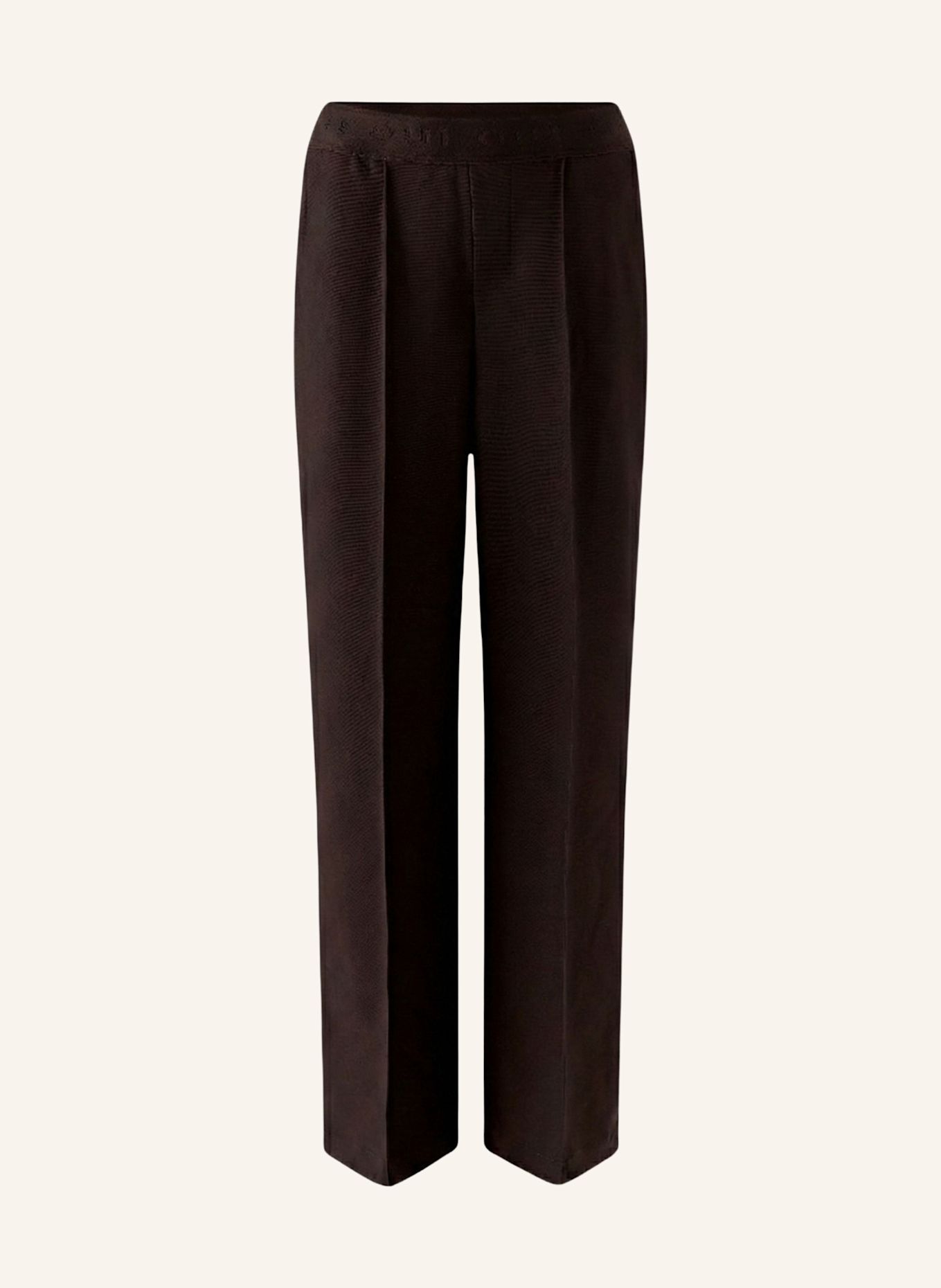 Oui Hose LACY: BRAUN