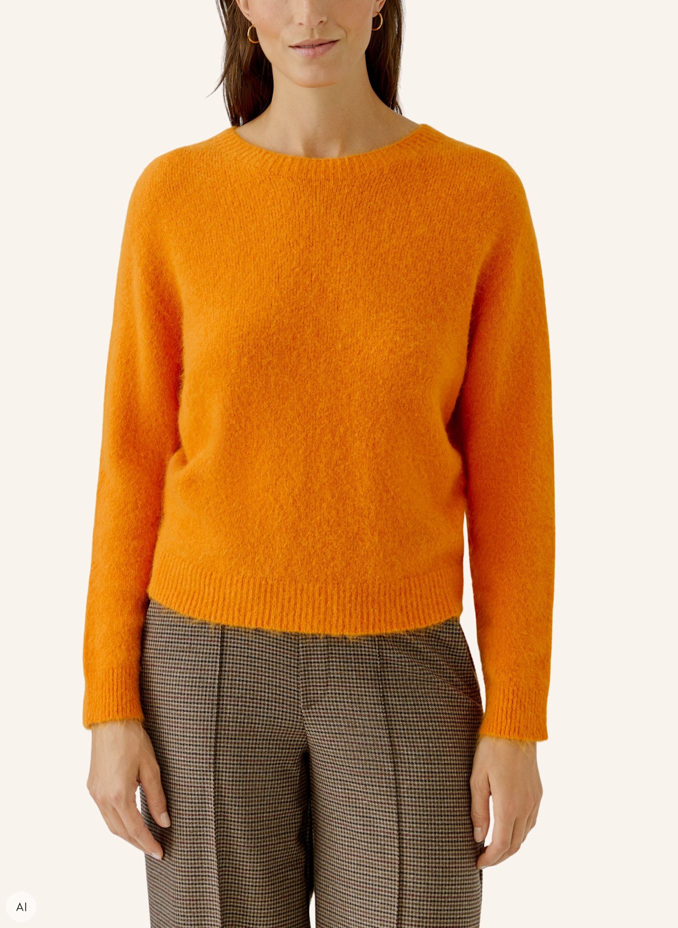 Oui Pullover: ORANGE